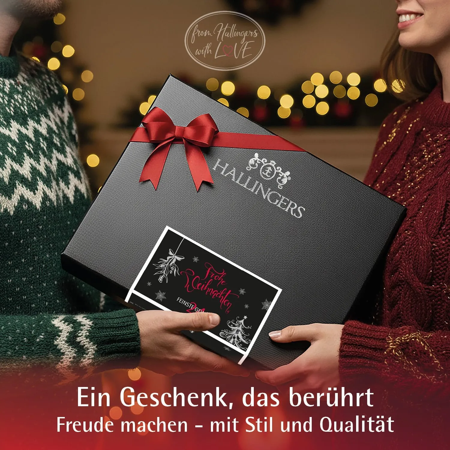 Frohe Weihnachten - Gewürz-Set, 24er Geschenkbox & Booklet