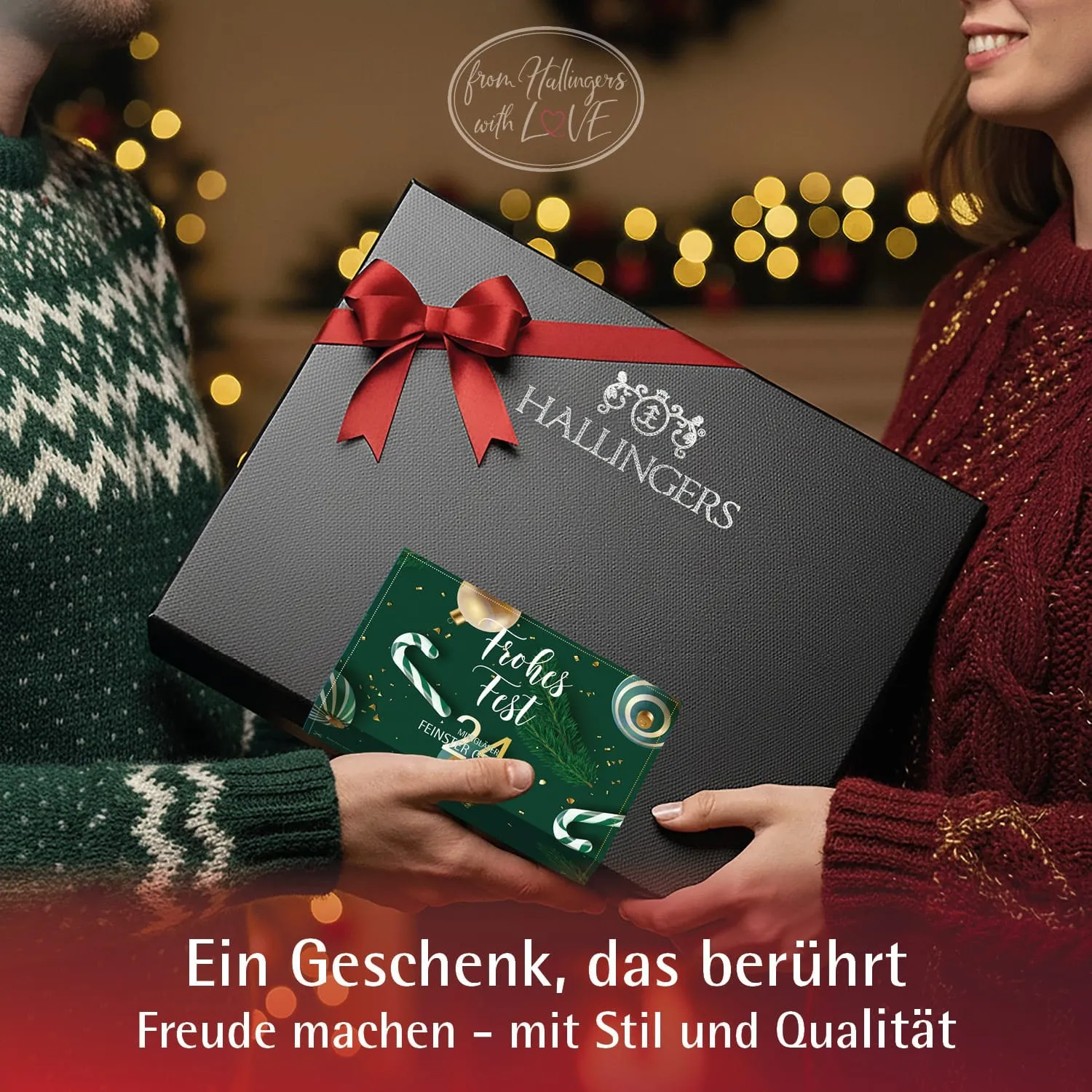 Frohes Fest - Gewürz-Set, 24er Geschenkbox & Booklet