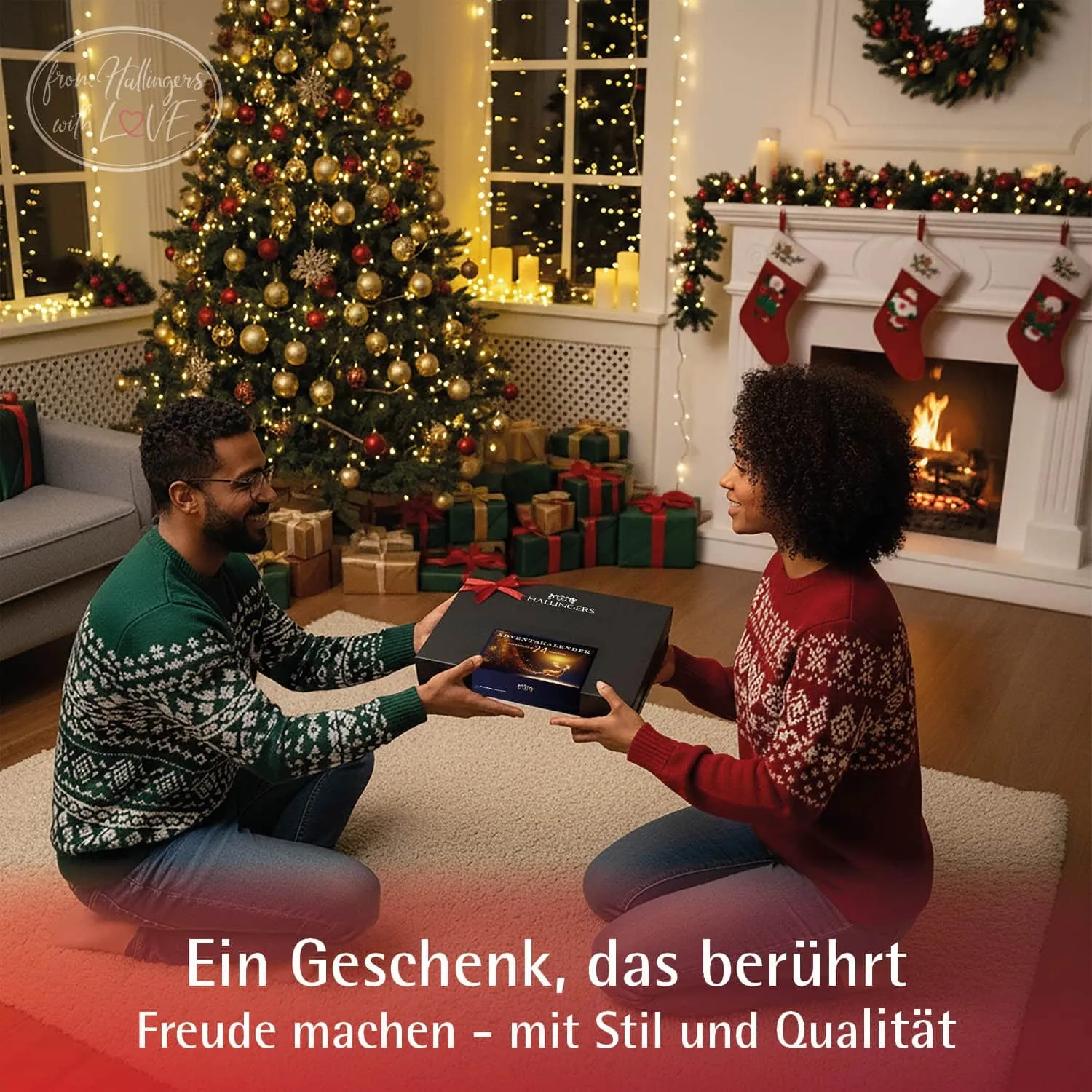 Adventskalender Sternenstaub special - Gewürz, 24er Geschenkbox & Booklet