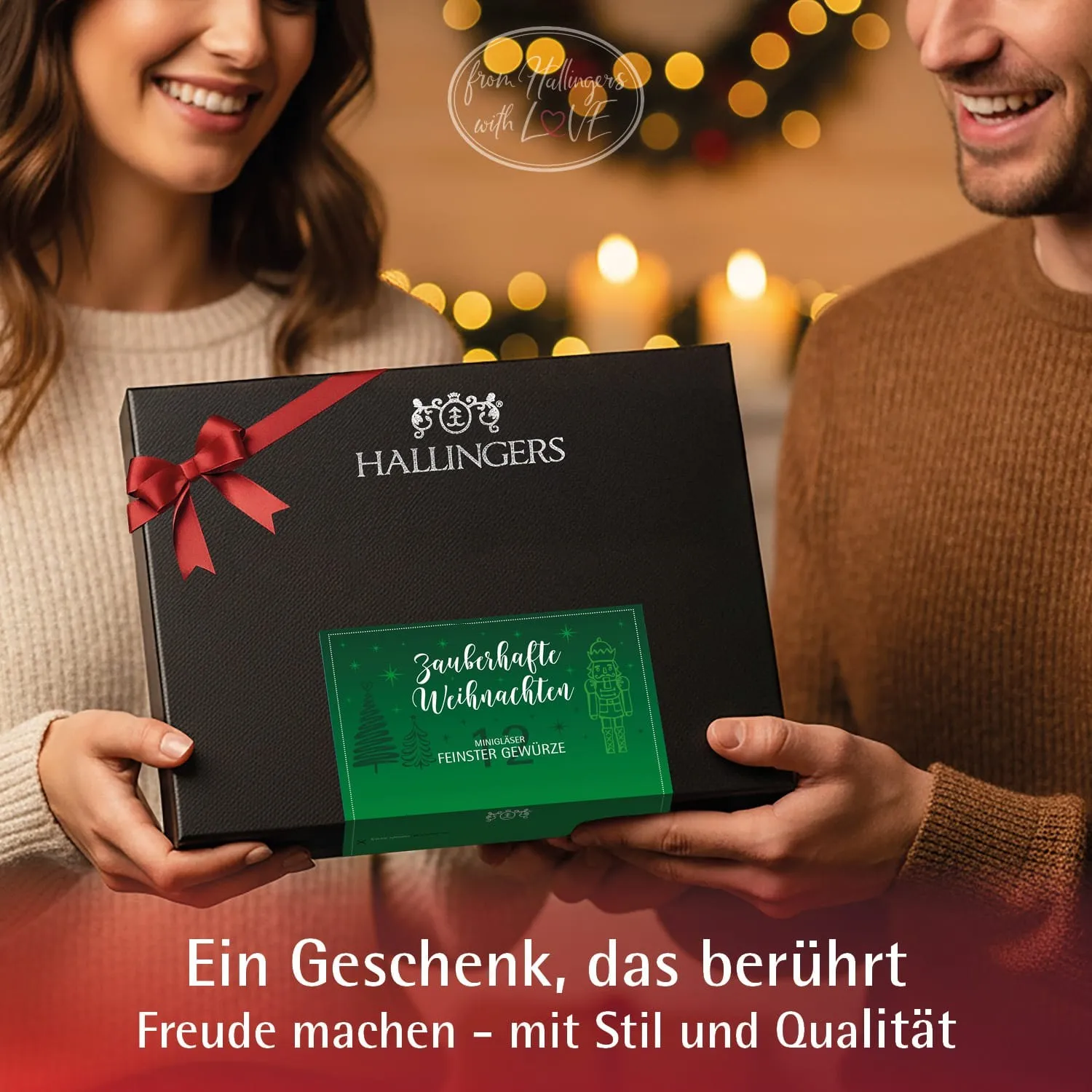 Zauberhafte Weihnachten - Gewürz-Set, 12er Geschenkbox & Booklet