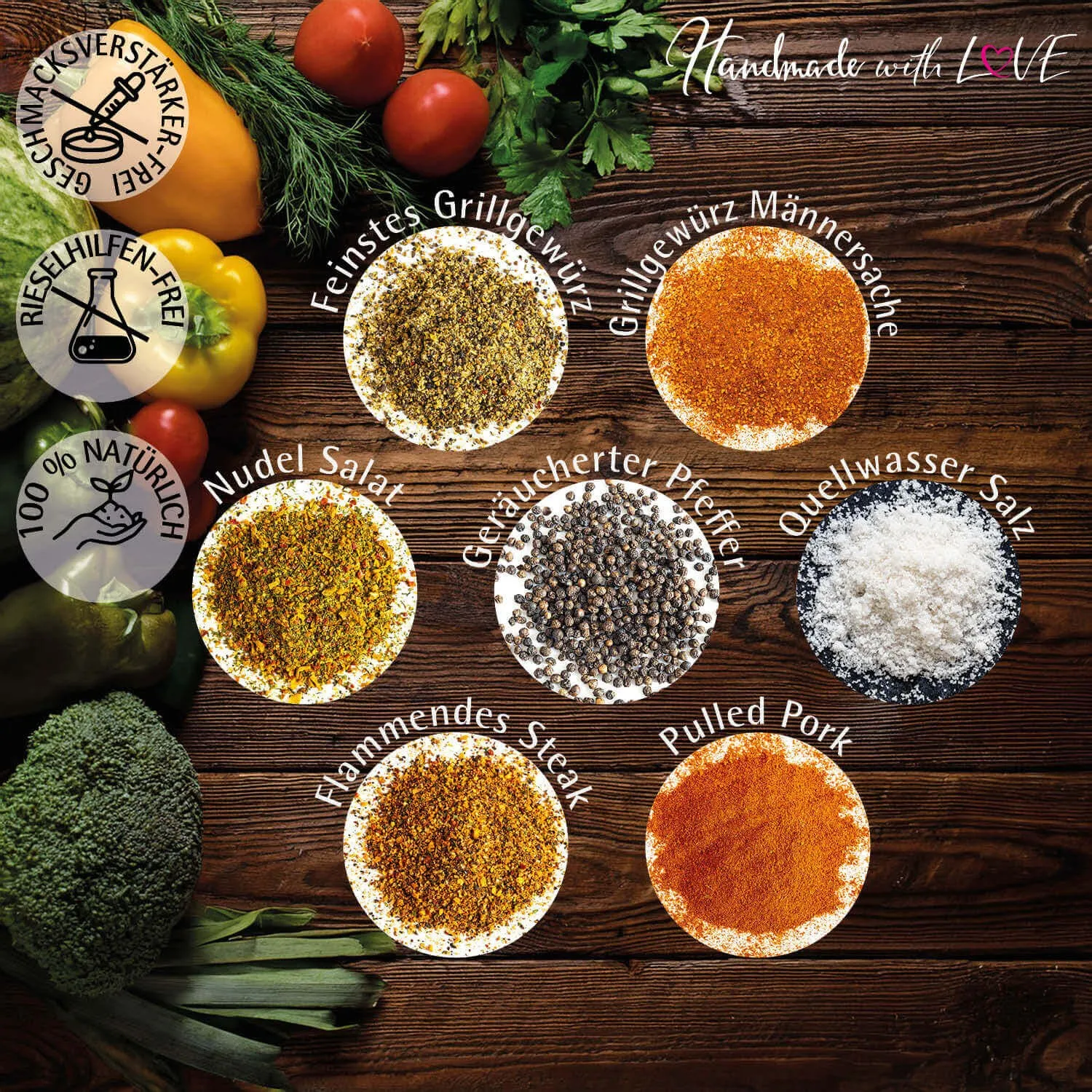 BBQ Starter Set - Gewürz-Set, Probierset Aromadosen