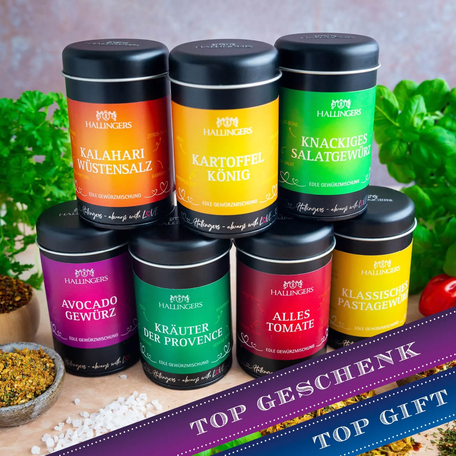 GESCHMACK AUS ALLER WELT - Edition \Vegane Küche\: Während andere auf Masse und möglichst viele Sorten setzen, überzeugt echter Gewürzgenuss durch sorgfältig ausgewählte Mischungen mit Tiefe, Charakter und Wiedererkennungswert