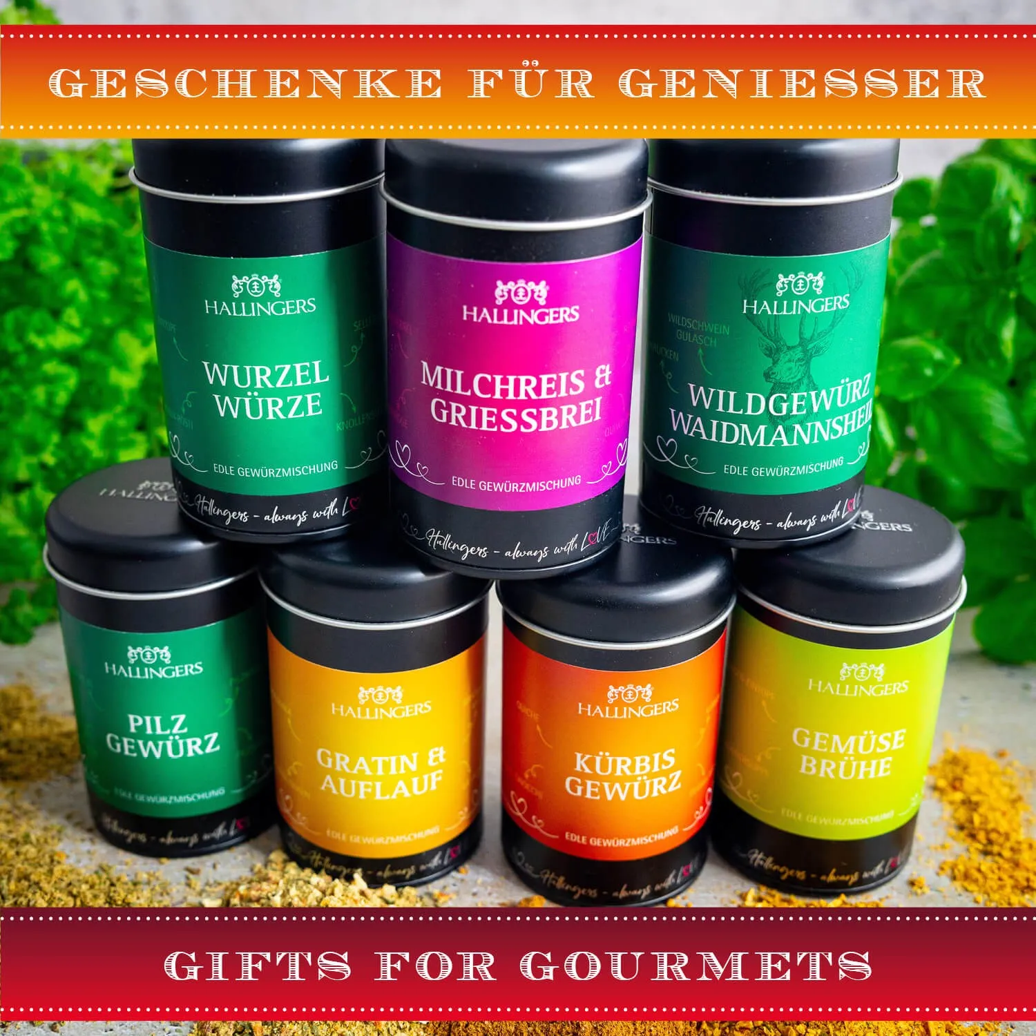 GESCHMACK AUS ALLER WELT - Edition \Herbstküche\: Während andere auf Masse und möglichst viele Sorten setzen, überzeugt echter Gewürzgenuss durch sorgfältig ausgewählte Mischungen mit Tiefe, Charakter und Wiedererkennungswert