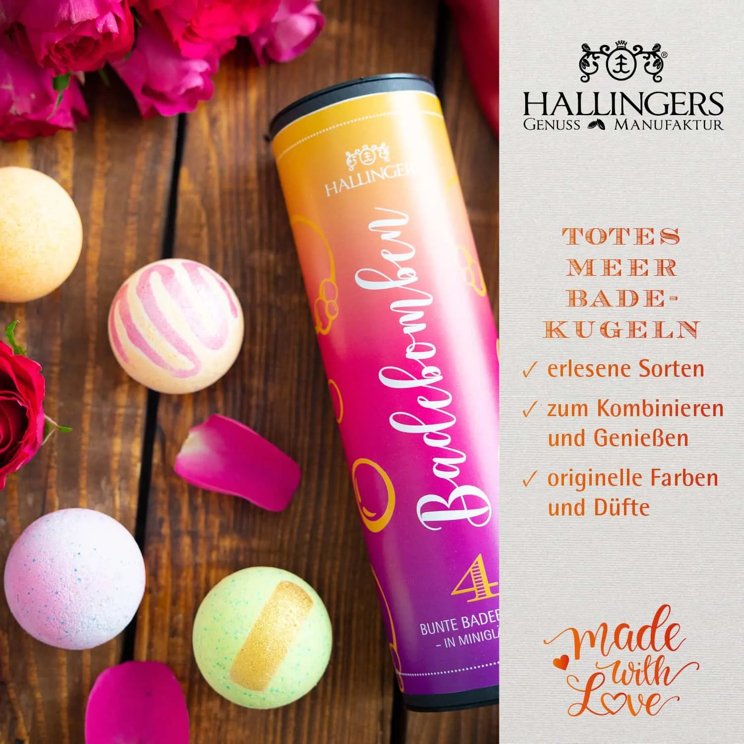 BESONDERS STATT GEWÖHNLICH - Edition \Badebomben\: Schluss mit Geschenksets, die nur durch ihre Verpackung beeindrucken - der Unterschied zeigt sich, wo jede Badebombe ein eigenes Spa-Erlebnis voller Duft & Entspannung schafft