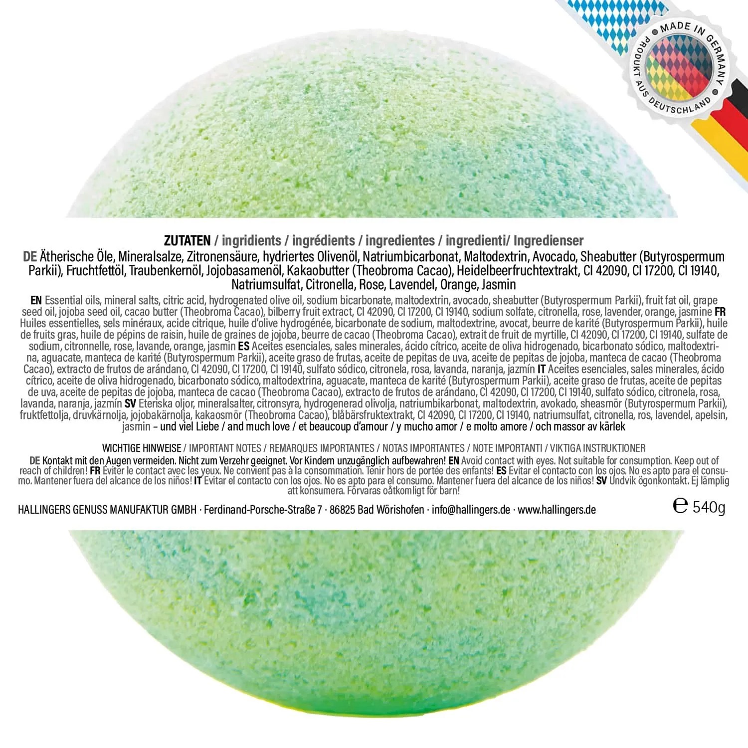Dankeschön - Badebomben-Set, 12 Badekugeln Bath Bomb