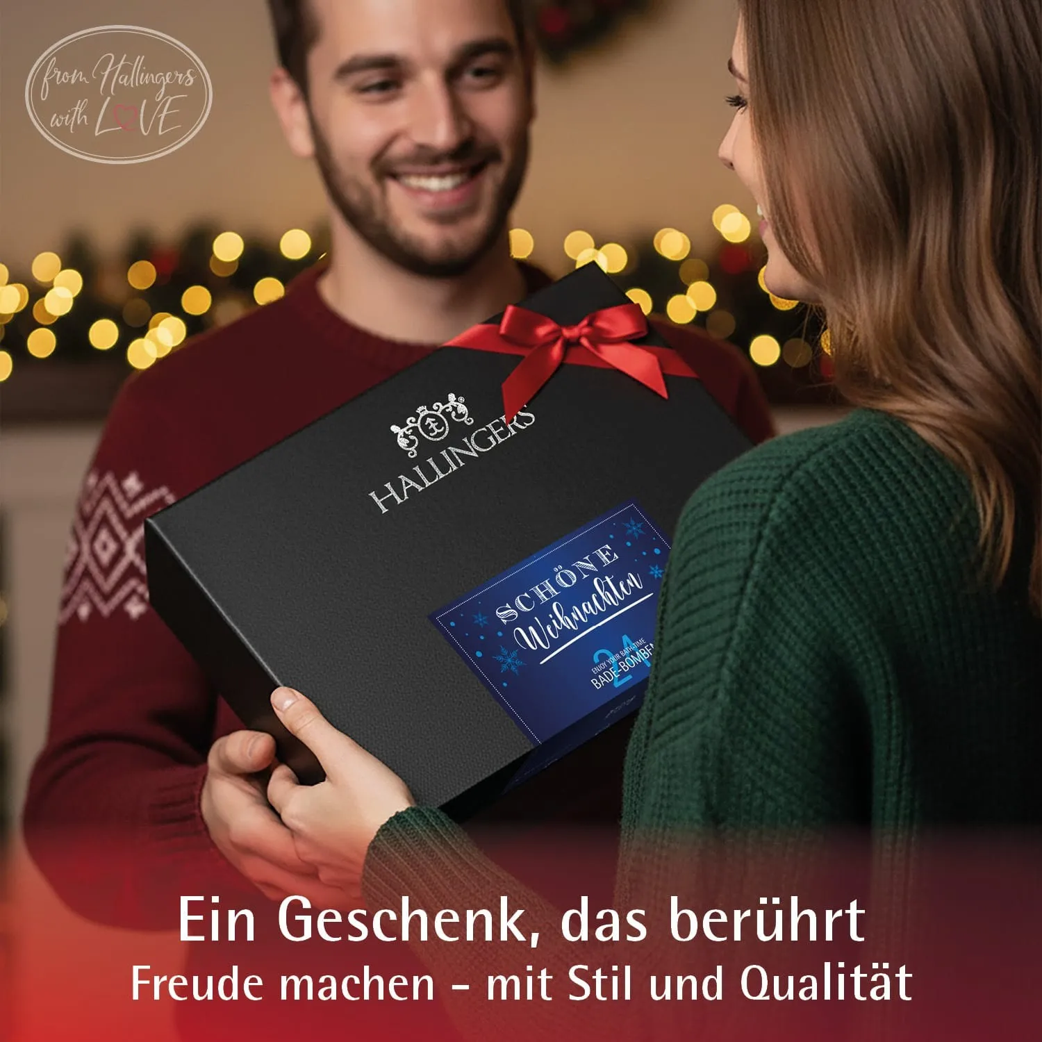 Schöne Weihnachten - Badebomben-Set, 24 Badekugeln Bath Bomb