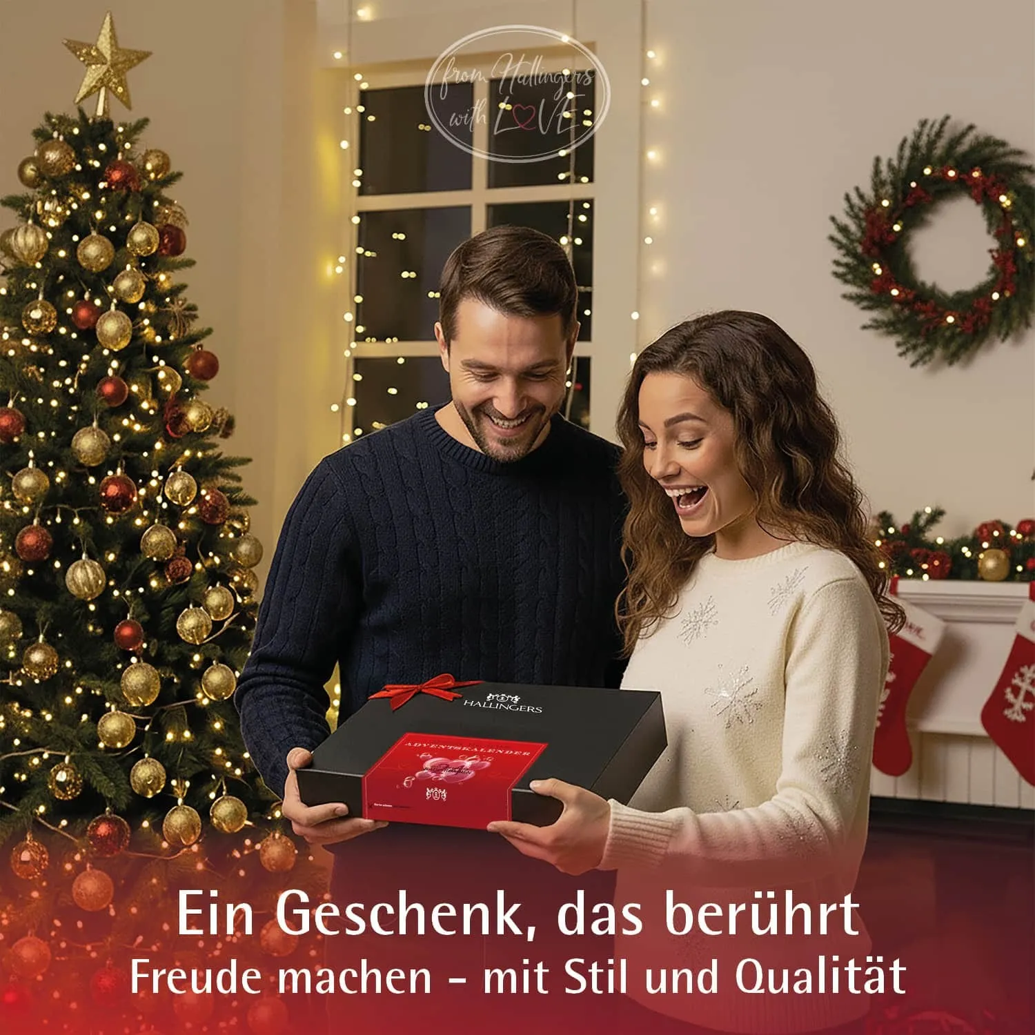 Adventskalender Luxury Bath Bombs Adventskalender Red - Badebomben, 24 Badekugeln Bath Bomb