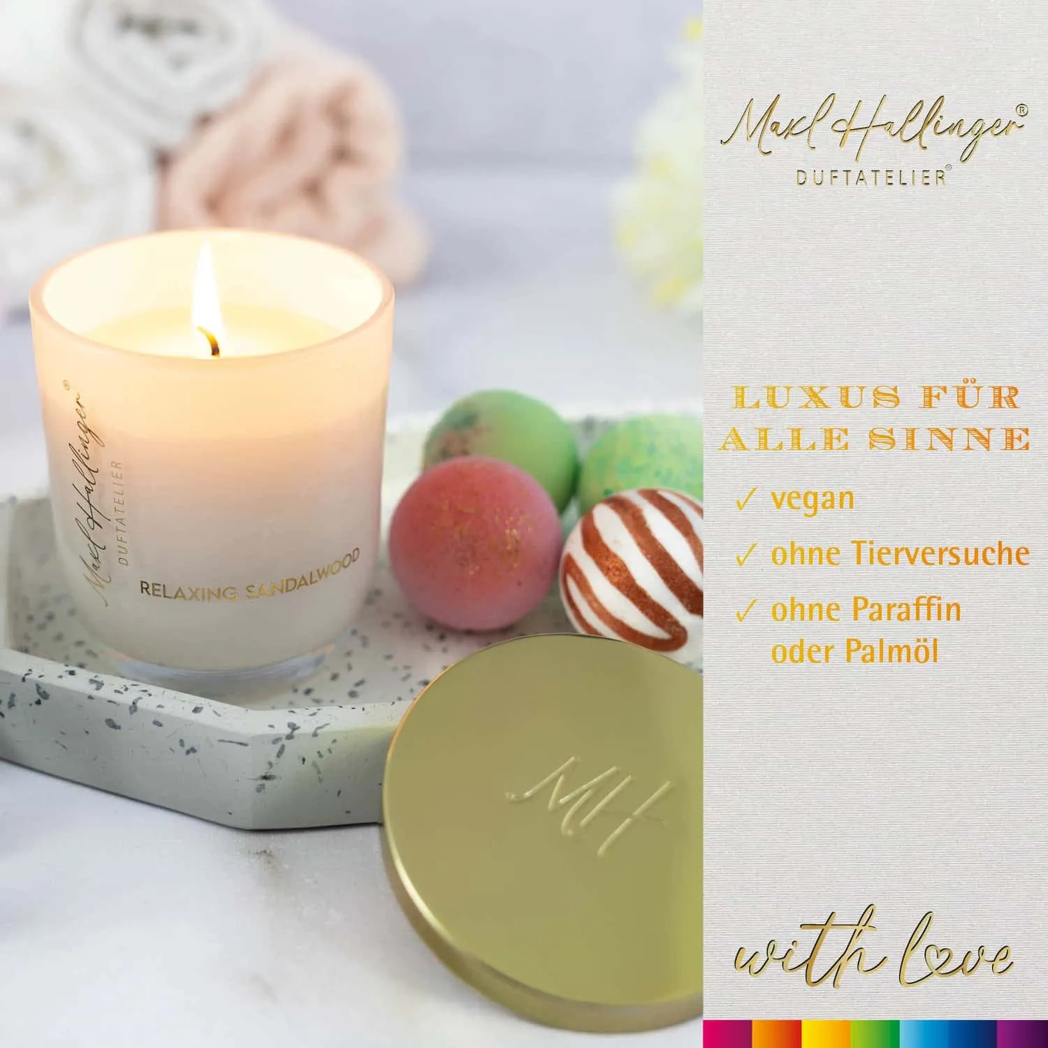 GÖNN DIR ETWAS BESONDERES - Edition \Relaxing Sandalwood\: Vergiss Duftkerzen, die nur beim Anzünden überzeugen - echte Wohlfühlatmosphäre entsteht, wo hochwertige Duftkompositionen, Qualität und Charakter wichtiger sind als Massenware