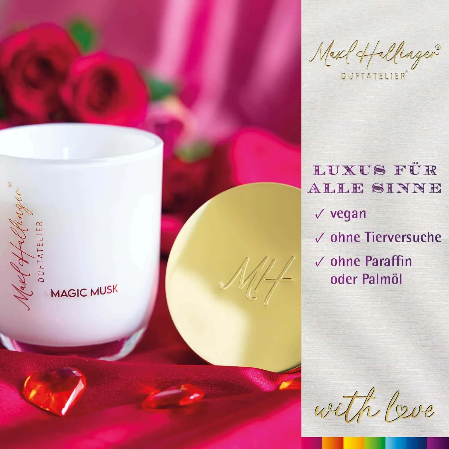 GÖNN DIR ETWAS BESONDERES - Edition \Zum Valentinstag blue\: Vergiss Duftkerzen, die nur beim Anzünden überzeugen - echte Wohlfühlatmosphäre entsteht, wo hochwertige Duftkompositionen, Qualität und Charakter wichtiger sind als Massenware