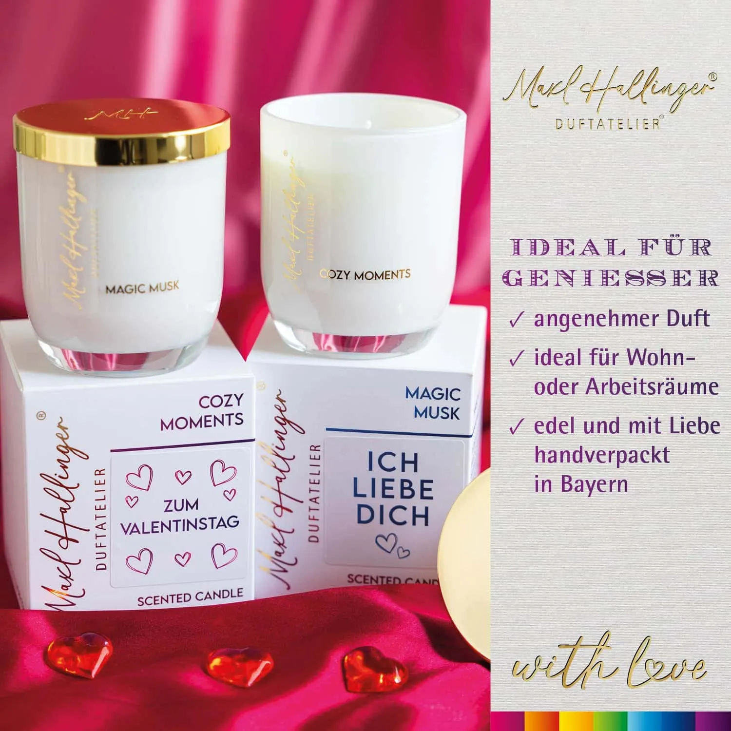 FÜR BESONDERE MENSCHEN & ANLÄSSE - Die besondere Geschenkidee für Frauen, Freundinnen, Mädels, Schwestern & alle besonderen Herzensmenschen. Perfekt zum Valentinstag, für Verliebte, romantische Überraschungen & unvergessliche Momente zu zweit