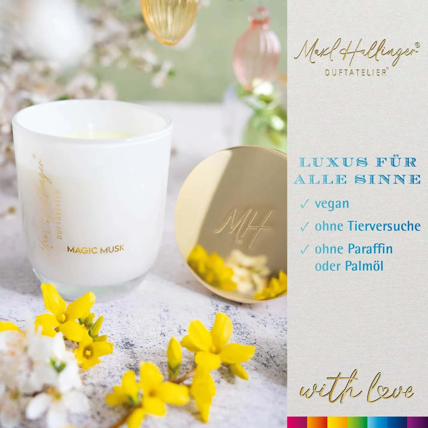 GÖNN DIR ETWAS BESONDERES - Edition \Frohe Ostern Klassik\: Vergiss Duftkerzen, die nur beim Anzünden überzeugen - echte Wohlfühlatmosphäre entsteht, wo hochwertige Duftkompositionen, Qualität und Charakter wichtiger sind als Massenware