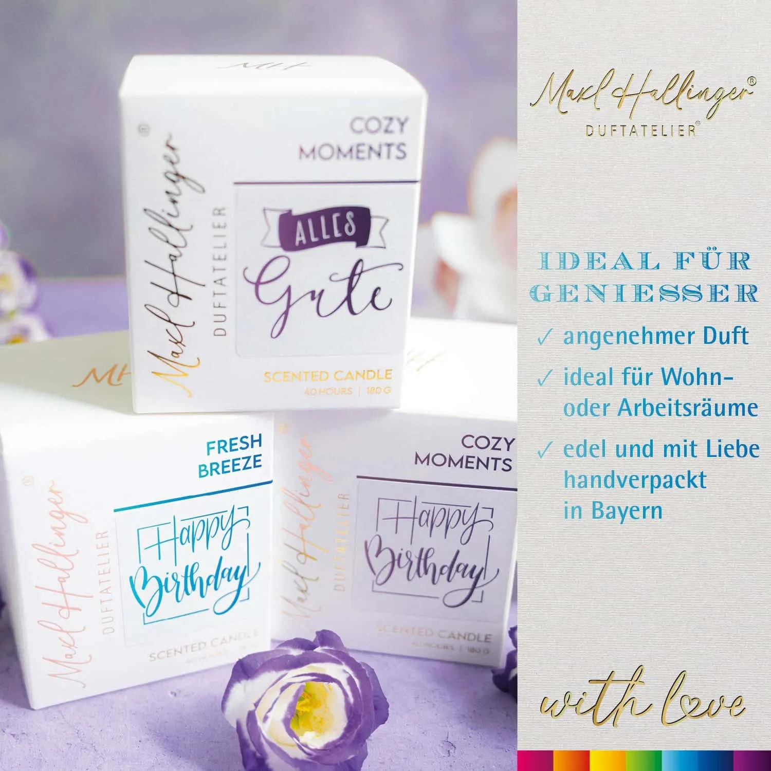 FÜR BESONDERE MENSCHEN & ANLÄSSE - Die besondere Geschenkidee für Frauen, Männer, Freunde, Familie, Kollegen & besondere Lieblingsmenschen. Perfekt zum Geburtstag, Jubiläum, als Überraschungsgeschenk, Mitbringsel & unvergessliche Genussmomente
