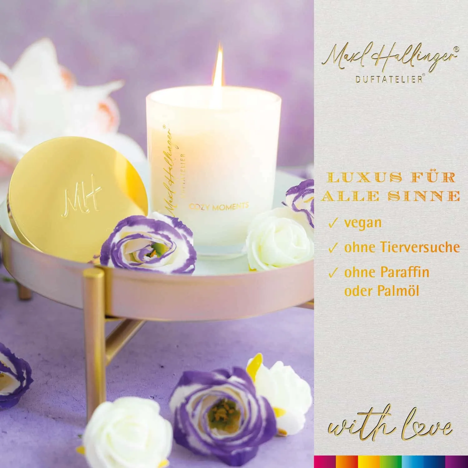 GÖNN DIR ETWAS BESONDERES - Edition \Zur Hochzeit\: Vergiss Duftkerzen, die nur beim Anzünden überzeugen - echte Wohlfühlatmosphäre entsteht, wo hochwertige Duftkompositionen, Qualität und Charakter wichtiger sind als Massenware