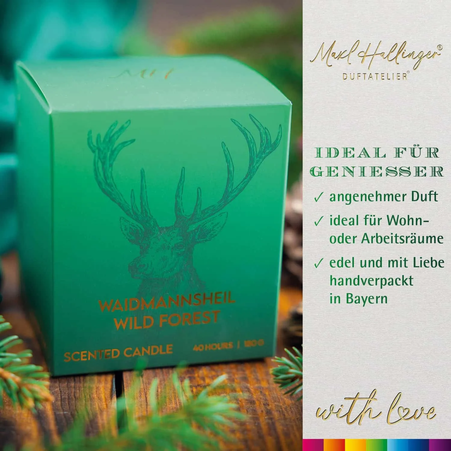 FÜR BESONDERE MENSCHEN & ANLÄSSE - Die besondere Geschenkidee für Jäger, Naturfreunde, Outdoorfans, Wildliebhaber & besondere Herzensmenschen. Perfekt für die Jagd, Waidmannsheil, Hochsitz, Saisonstart, schöne Jagdtage & besondere Genussmomente