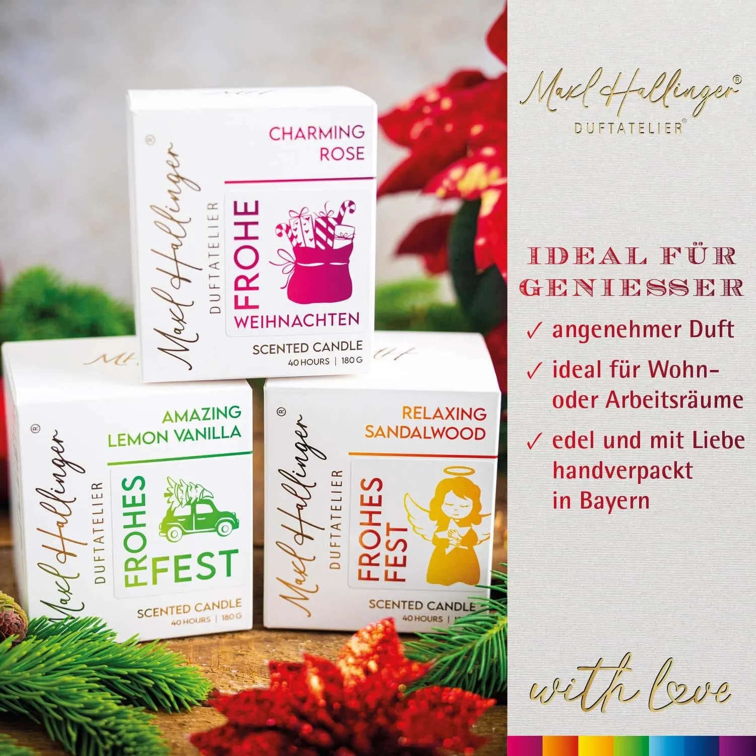 FÜR BESONDERE MENSCHEN & ANLÄSSE - Die besondere Geschenkidee für Frauen, Männer, Freunde, Familie, Kollegen & besondere Lieblingsmenschen. Perfekt für Weihnachten, Nikolaus, Winter, Advent, festliche Überraschungen & besinnliche Genussmomente