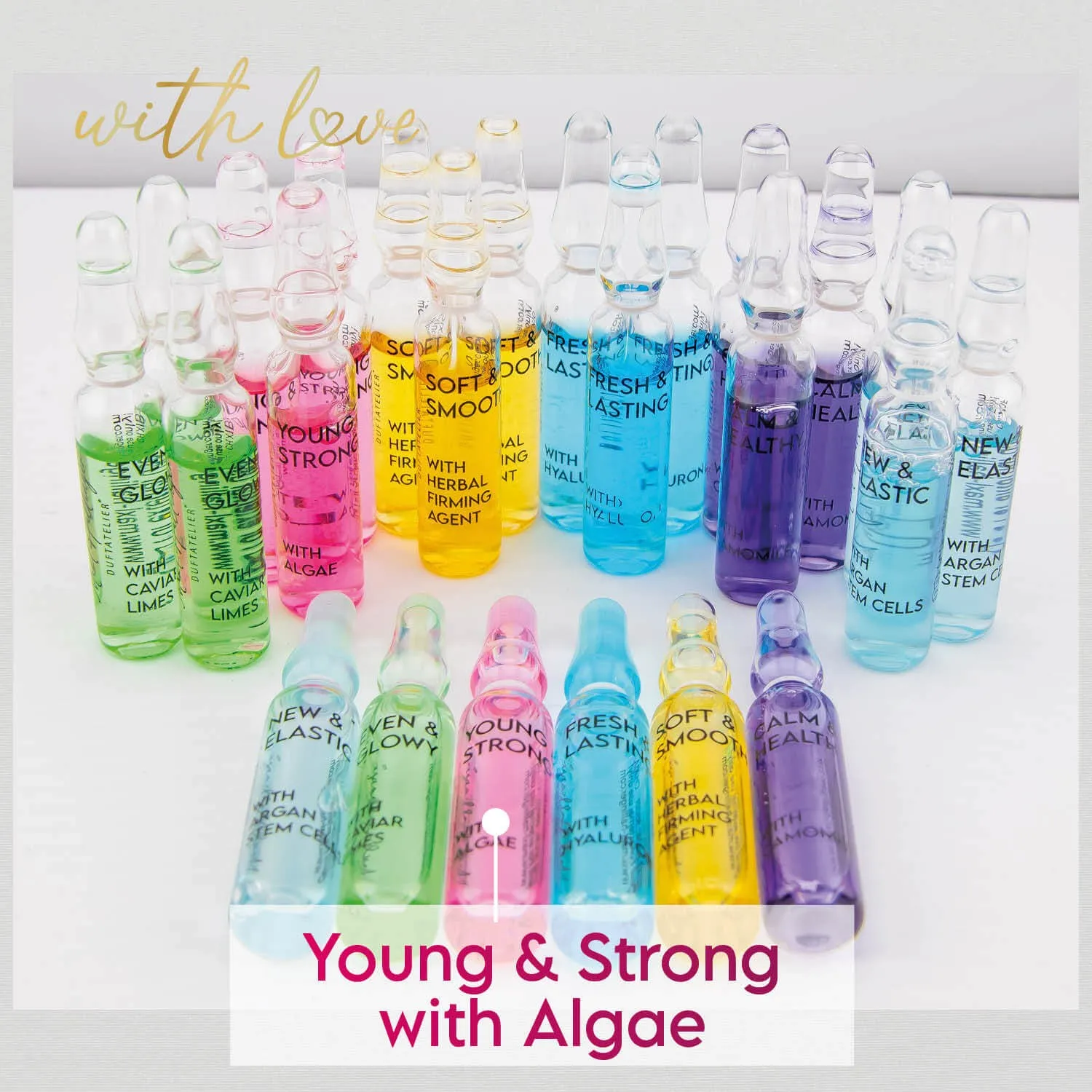 Young & Strong (Algae) - Serum, 1x vegane Gesichtspflege