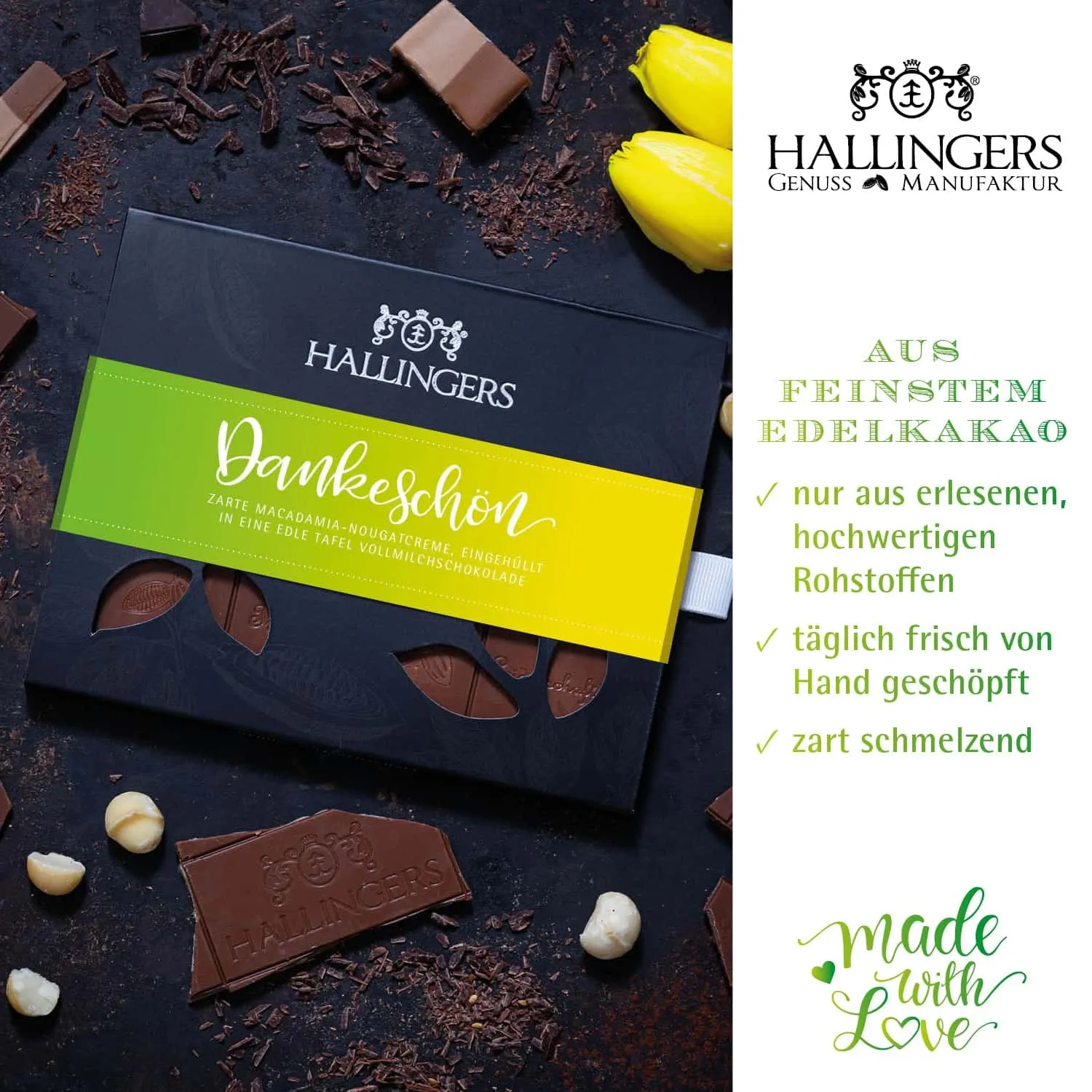 Mama & Papa Box white (großes Mitbringsel Schokolade, Pralinen, Gewürze & Nougatmandeln) - Feinkost-Set, XXL-Geschenkkorb Gourmet