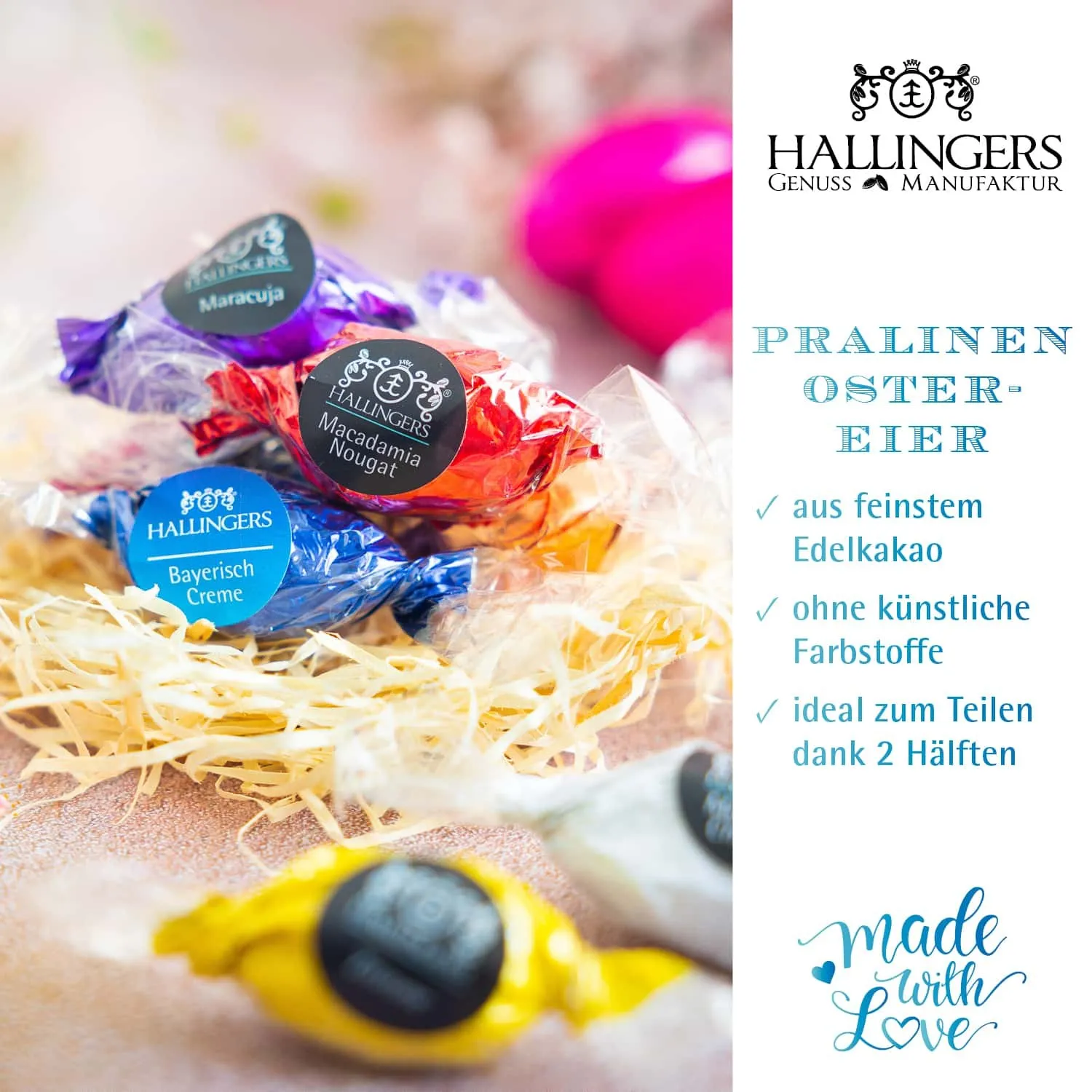 FÜR BESONDERE MENSCHEN & ANLÄSSE - Die besondere Geschenkidee für Frauen, Männer, Freunde, Familie, Kollegen & besondere Lieblingsmenschen. Perfekt für Ostern, das Osternest, den Osterbrunch, frühlingshafte Ostergeschenke & gemeinsame Momente