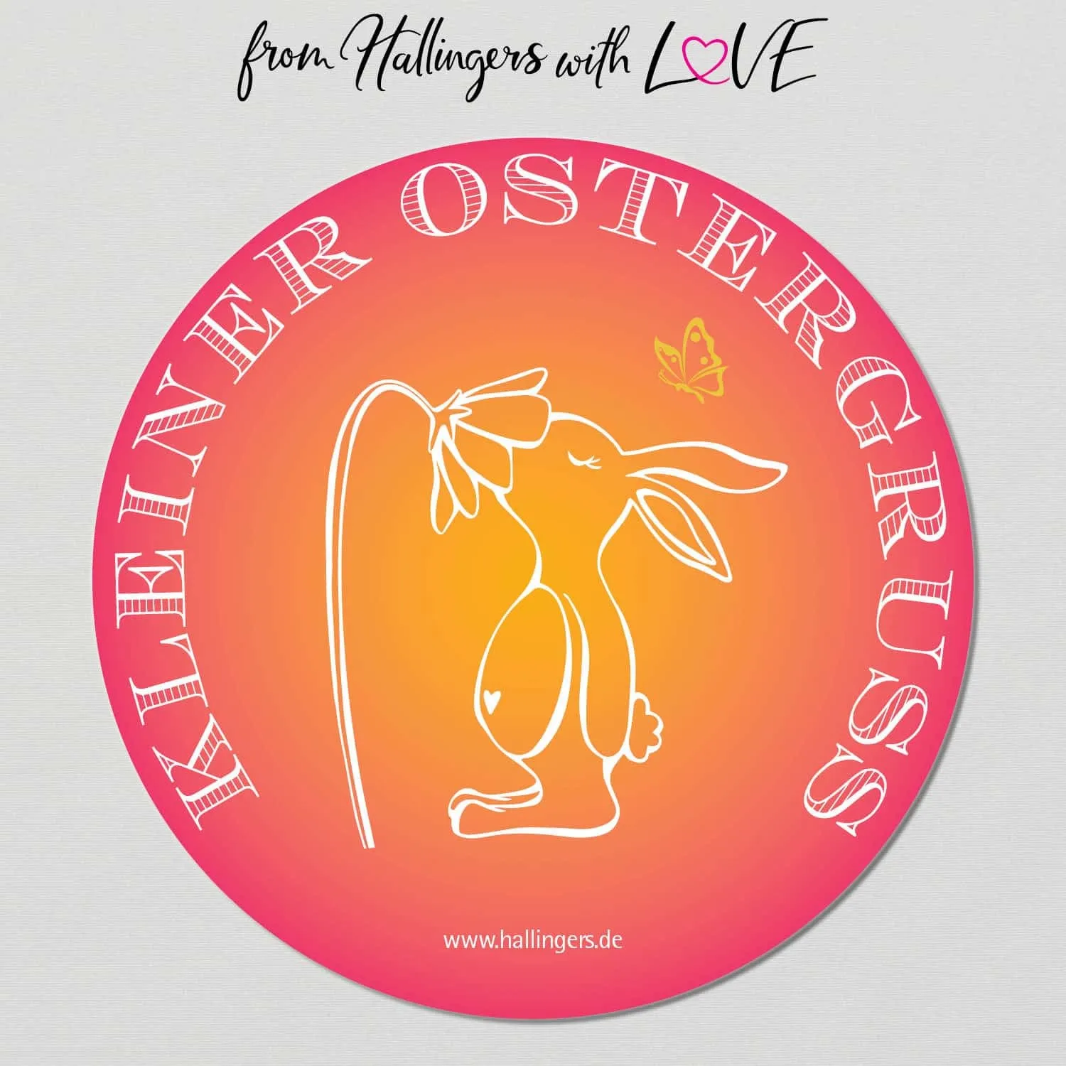 Kleiner Ostergruß pink (kleines Osternest Früchtetee, Roibuschtee & Kräutertee) - Feinkost-Set, Gourmet-Auswahl Wundertüte