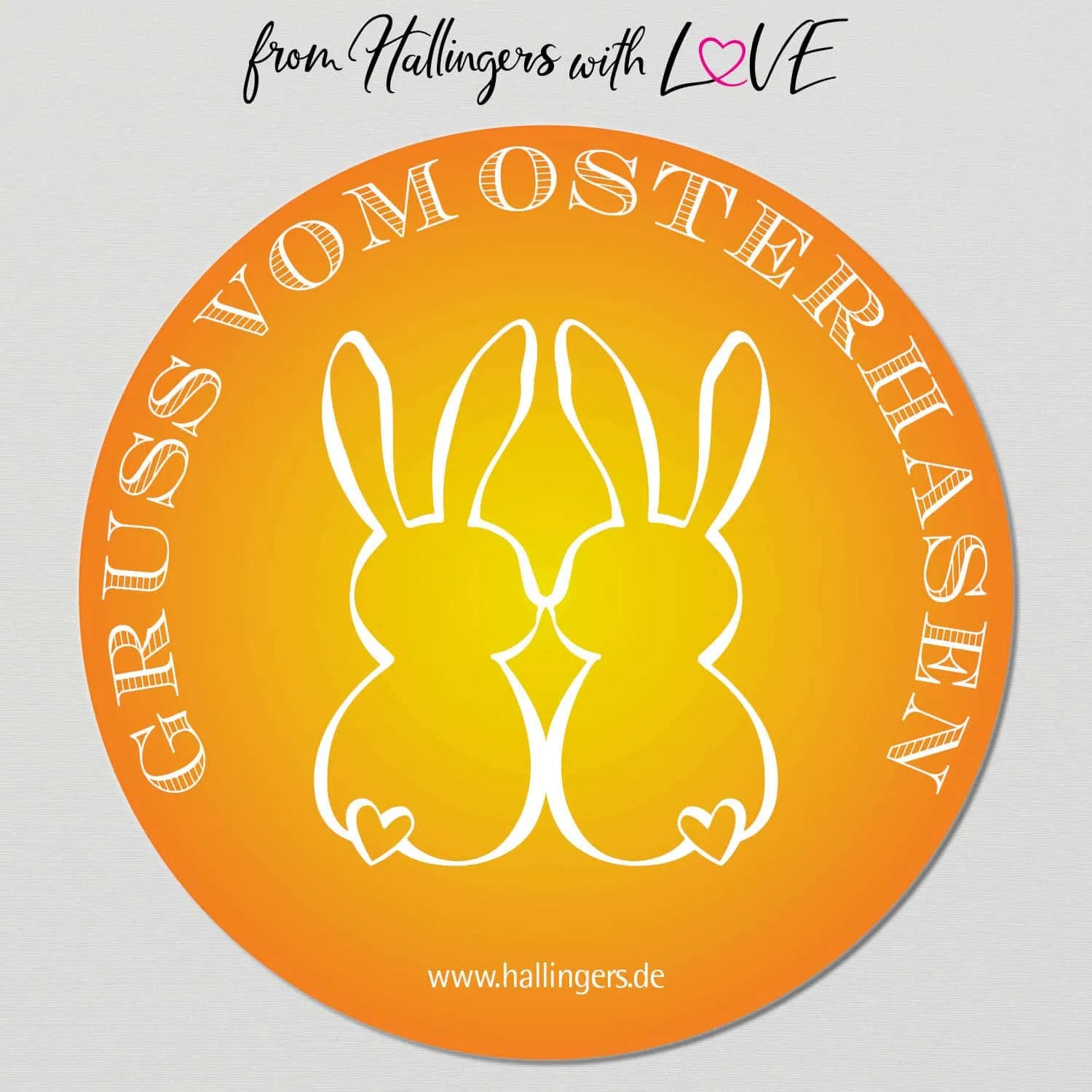 Gruß vom Osterhasen orange XXL (großes Osternest Pralinen-Ostereier Ostertafel Konfitüre & Olivenöl) - Feinkost-Set, XXL-Wundertüte Gourmet