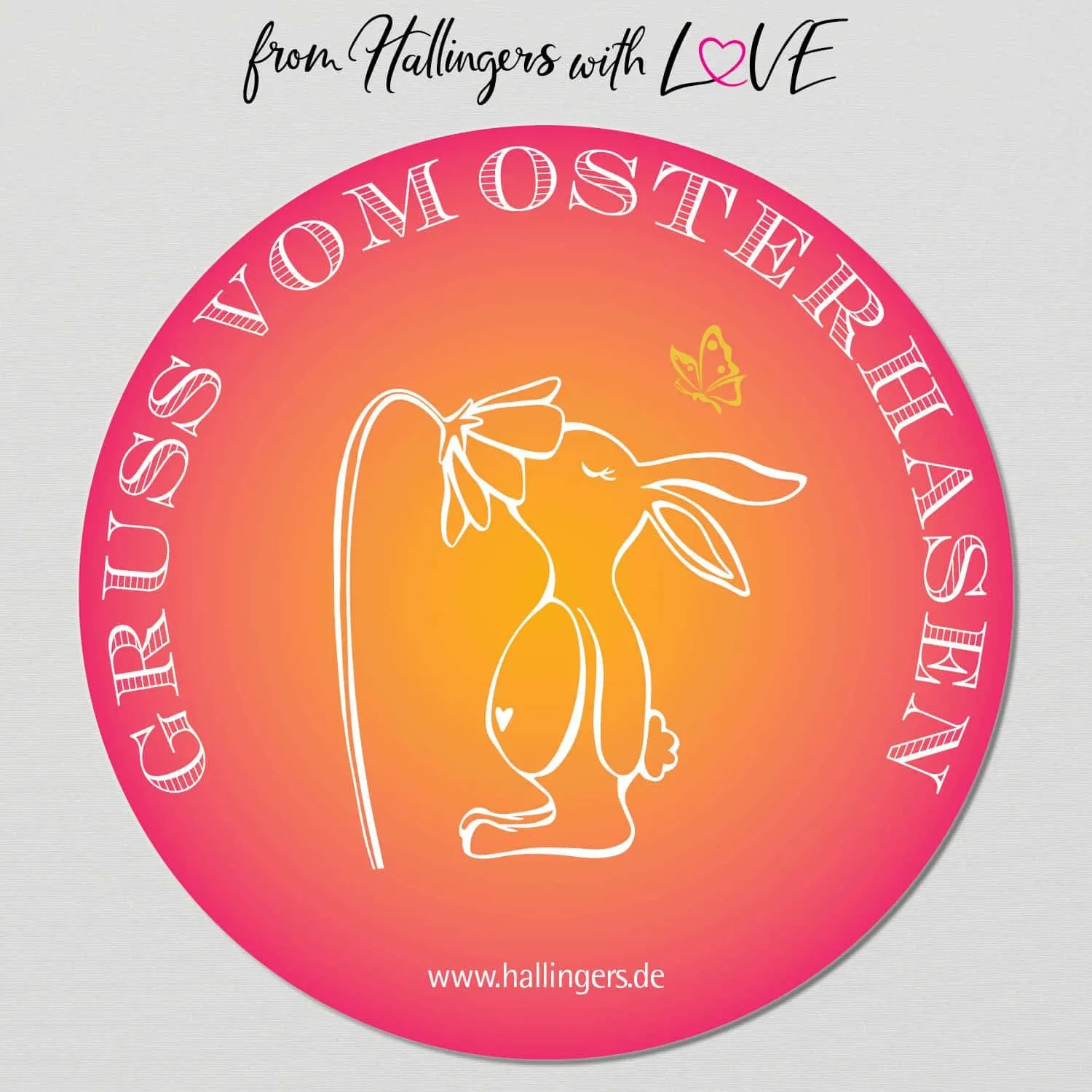 Gruß vom Osterhasen pink XXL (großes Osternest Pralinen-Ostereier, Schoki, Konfitüre, Gewürz & Essig) - Feinkost-Set, XXL-Wundertüte Gourmet
