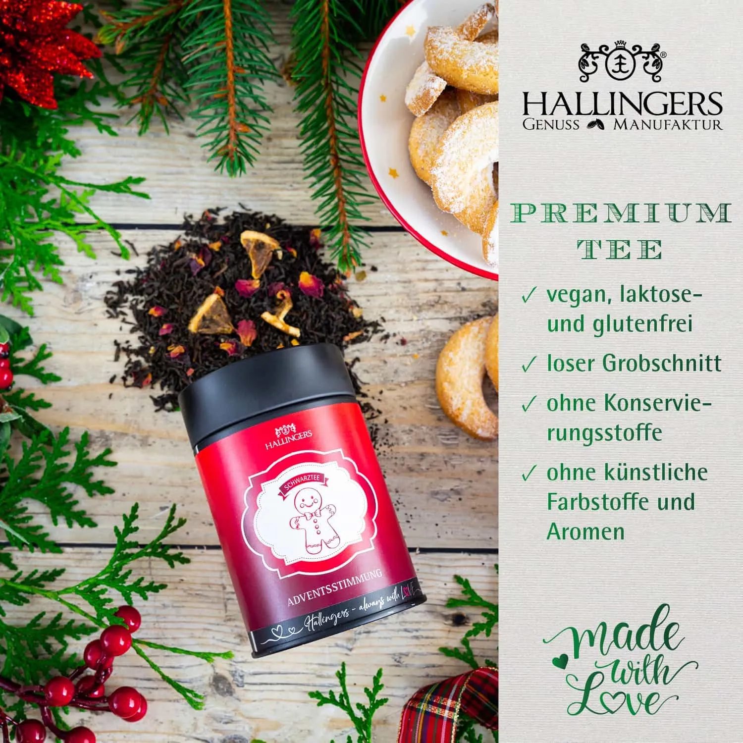 FÜR BESONDERE MENSCHEN & ANLÄSSE - Die besondere Geschenkidee für Frauen, Männer, Freunde, Familie, Kollegen & besondere Lieblingsmenschen. Perfekt für Weihnachten, Nikolaus, Winter, Advent, festliche Überraschungen & besinnliche Genussmomente