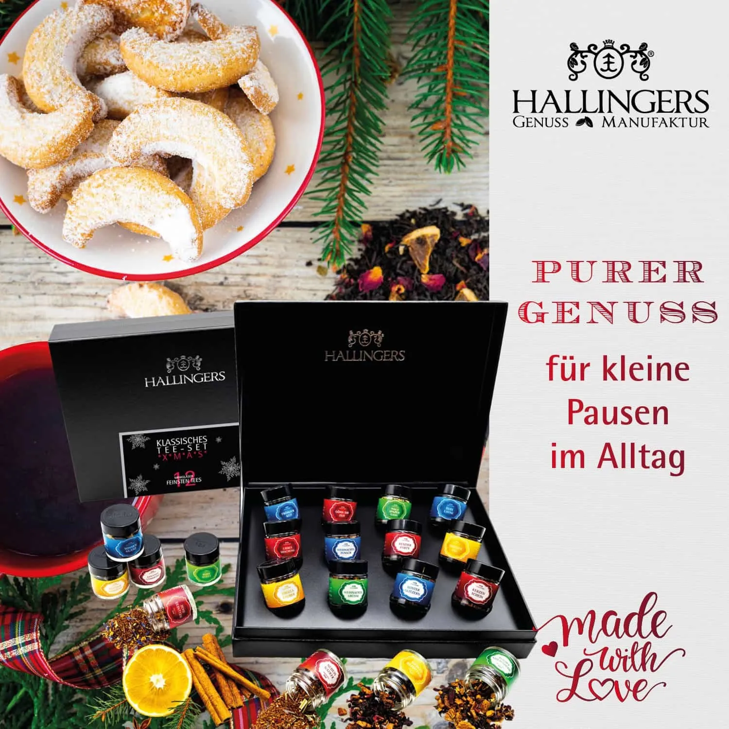FÜR BESONDERE MENSCHEN & ANLÄSSE - Die besondere Geschenkidee für Frauen, Männer, Freunde, Familie, Kollegen & besondere Lieblingsmenschen. Perfekt für Weihnachten, Nikolaus, Winter, Advent, festliche Überraschungen & besinnliche Genussmomente