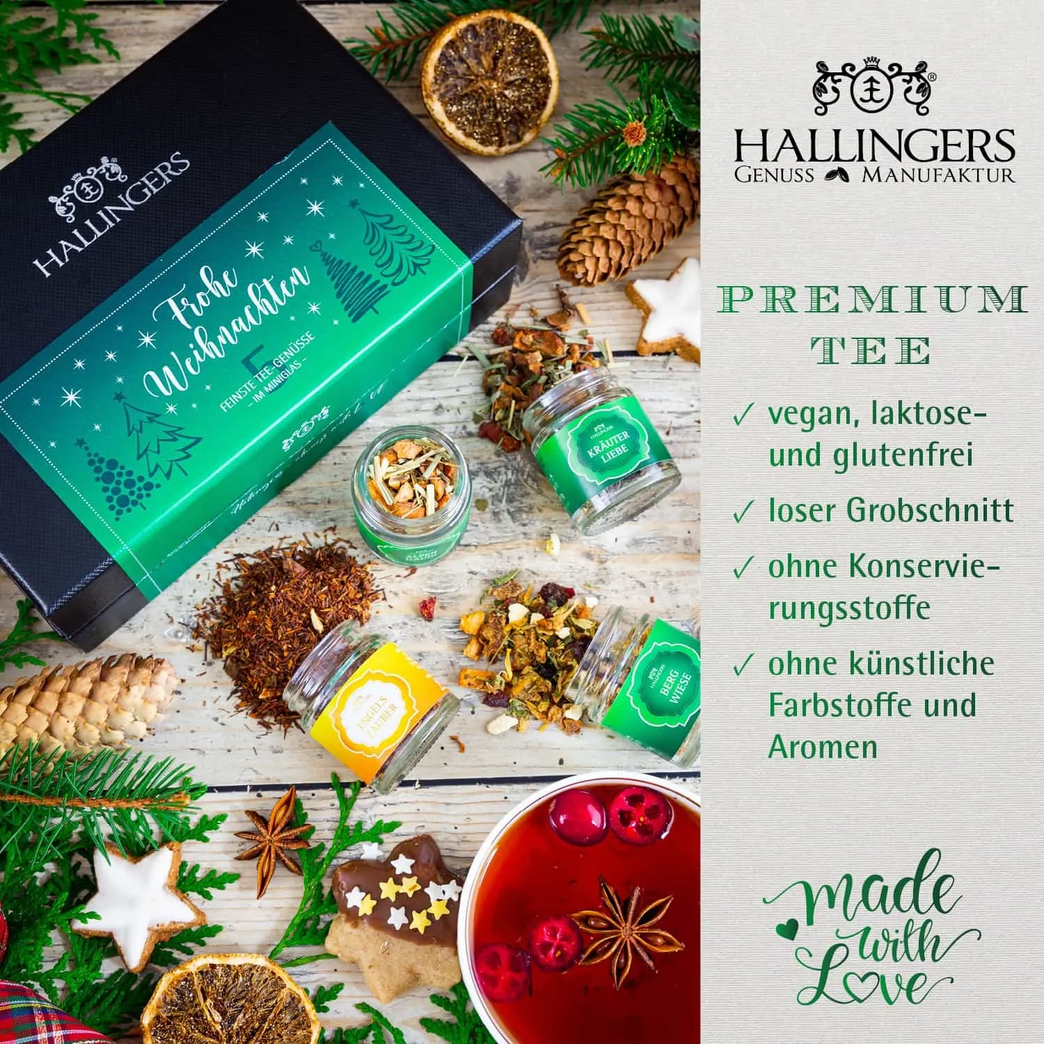 FÜR BESONDERE MENSCHEN & ANLÄSSE - Die besondere Geschenkidee für Frauen, Männer, Freunde, Familie, Kollegen & besondere Lieblingsmenschen. Perfekt für Weihnachten, Nikolaus, Winter, Advent, festliche Überraschungen & besinnliche Genussmomente