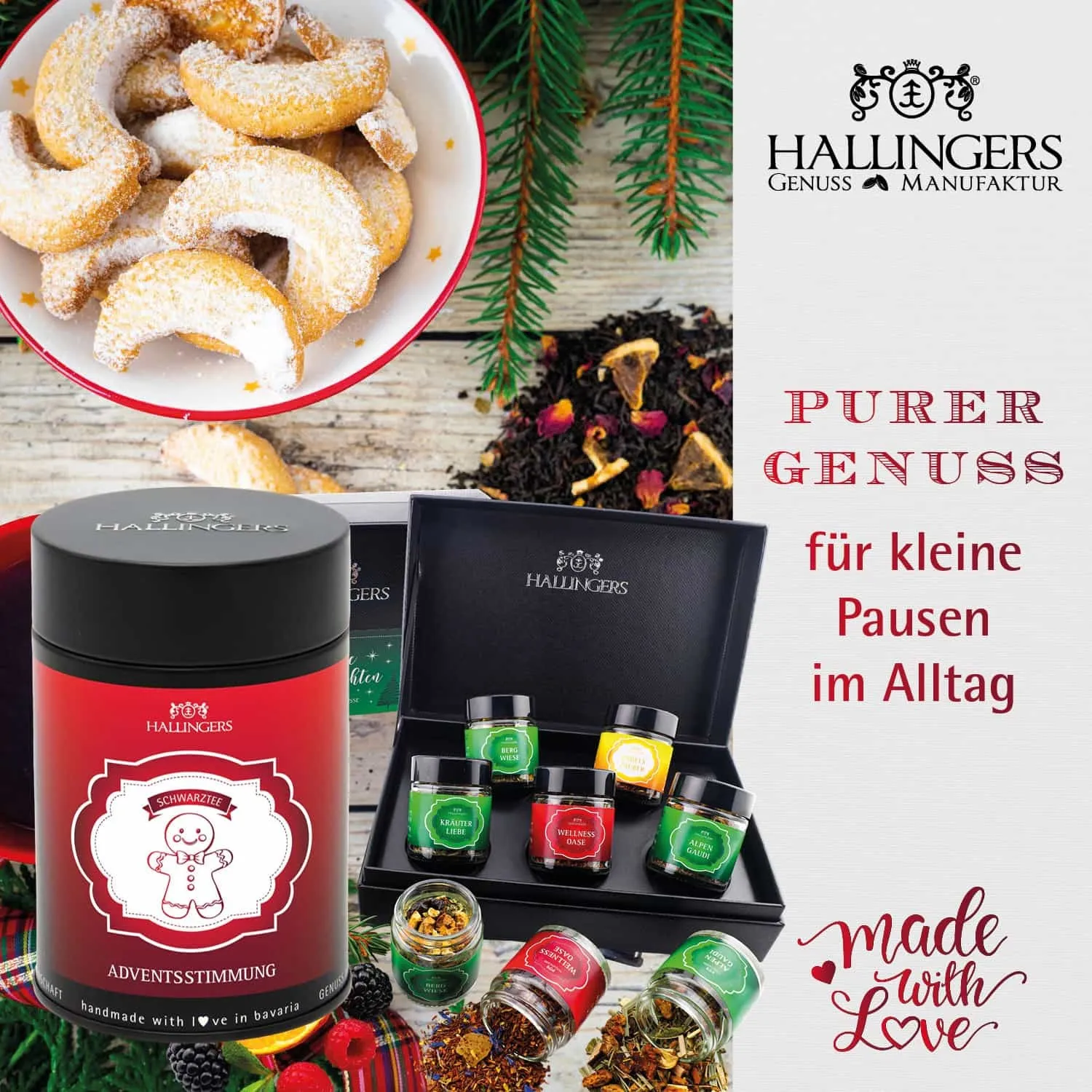 FÜR BESONDERE MENSCHEN & ANLÄSSE - Die besondere Geschenkidee für Frauen, Männer, Freunde, Familie, Kollegen & besondere Lieblingsmenschen. Perfekt für Weihnachten, Nikolaus, Winter, Advent, festliche Überraschungen & besinnliche Genussmomente