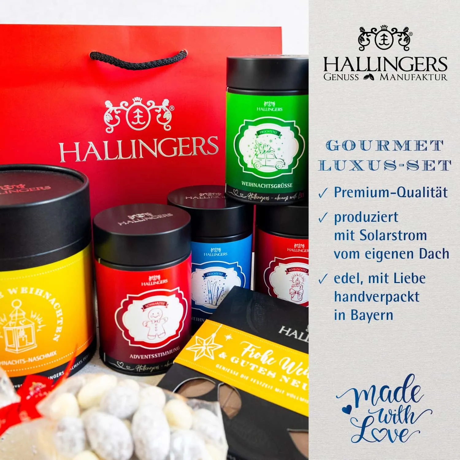 FEINKOST SET ALS XXL-GESCHENKKORB - Exklusive Gourmet-Selektion mit ausgewählten Feinkost-Spezialitäten, stilvoll arrangiert im hochwertigen XXL-Geschenkkorb. Die Geschenkidee für Feinschmecker, Genießer & genussvolle Überraschungsmomente