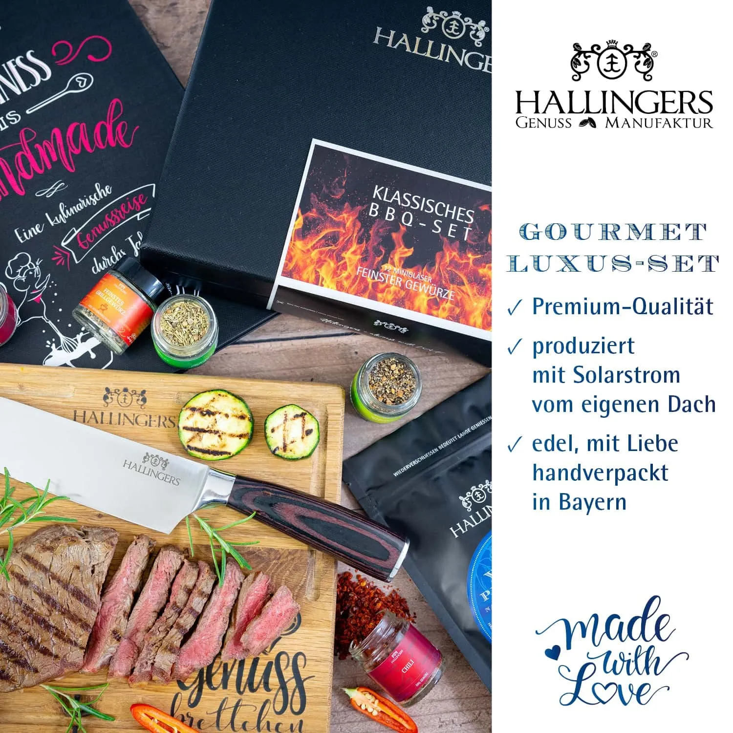 FEINKOST SET ALS XXL-GESCHENKKORB - Exklusive Gourmet-Selektion mit ausgewählten Feinkost-Spezialitäten, stilvoll arrangiert im hochwertigen XXL-Geschenkkorb. Geschenkidee für Feinschmecker, Genießer & genussvolle Überraschungsmomente