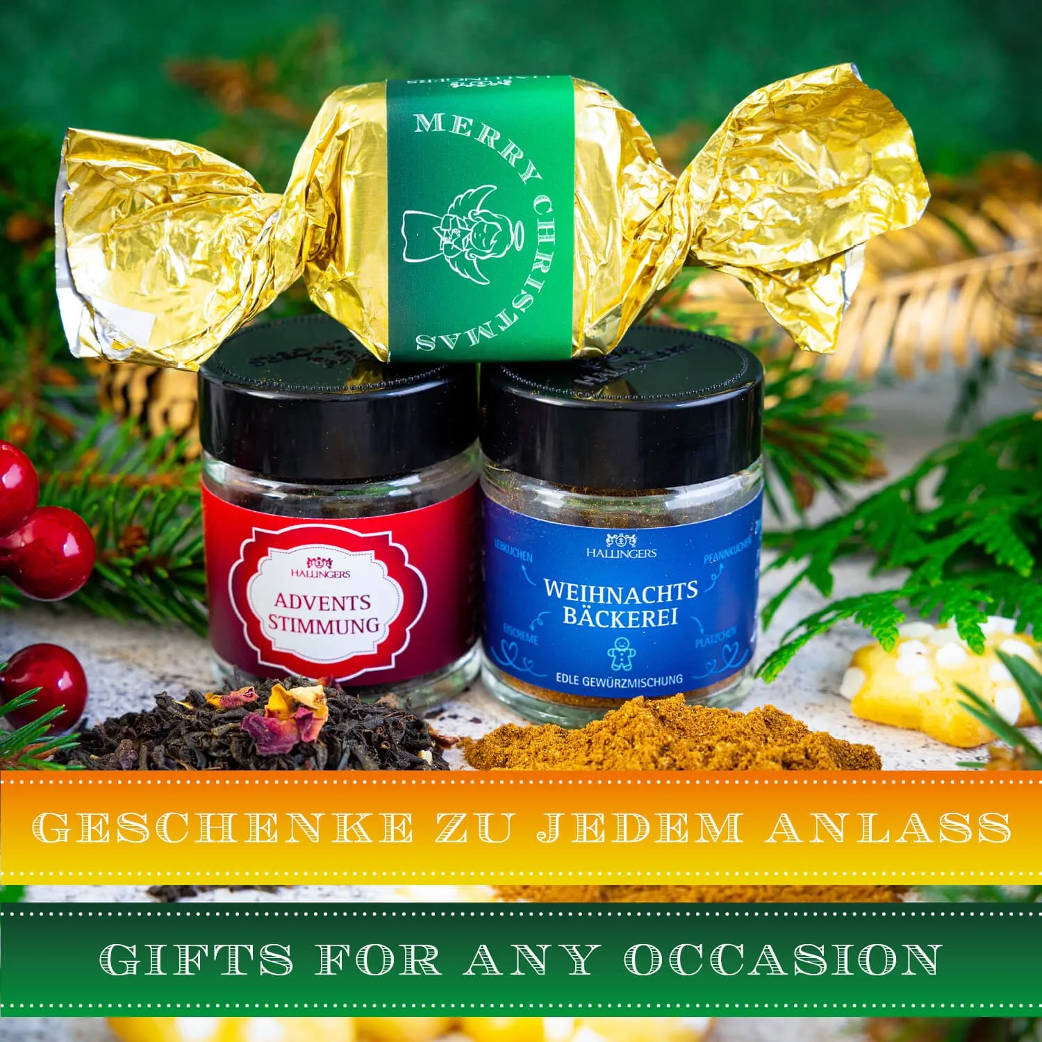 FÜR BESONDERE MENSCHEN & ANLÄSSE - Die besondere Geschenkidee für Frauen, Männer, Freunde, Familie, Kollegen & besondere Lieblingsmenschen. Perfekt für Weihnachten, Nikolaus, Winter, Advent, festliche Überraschungen & besinnliche Genussmomente