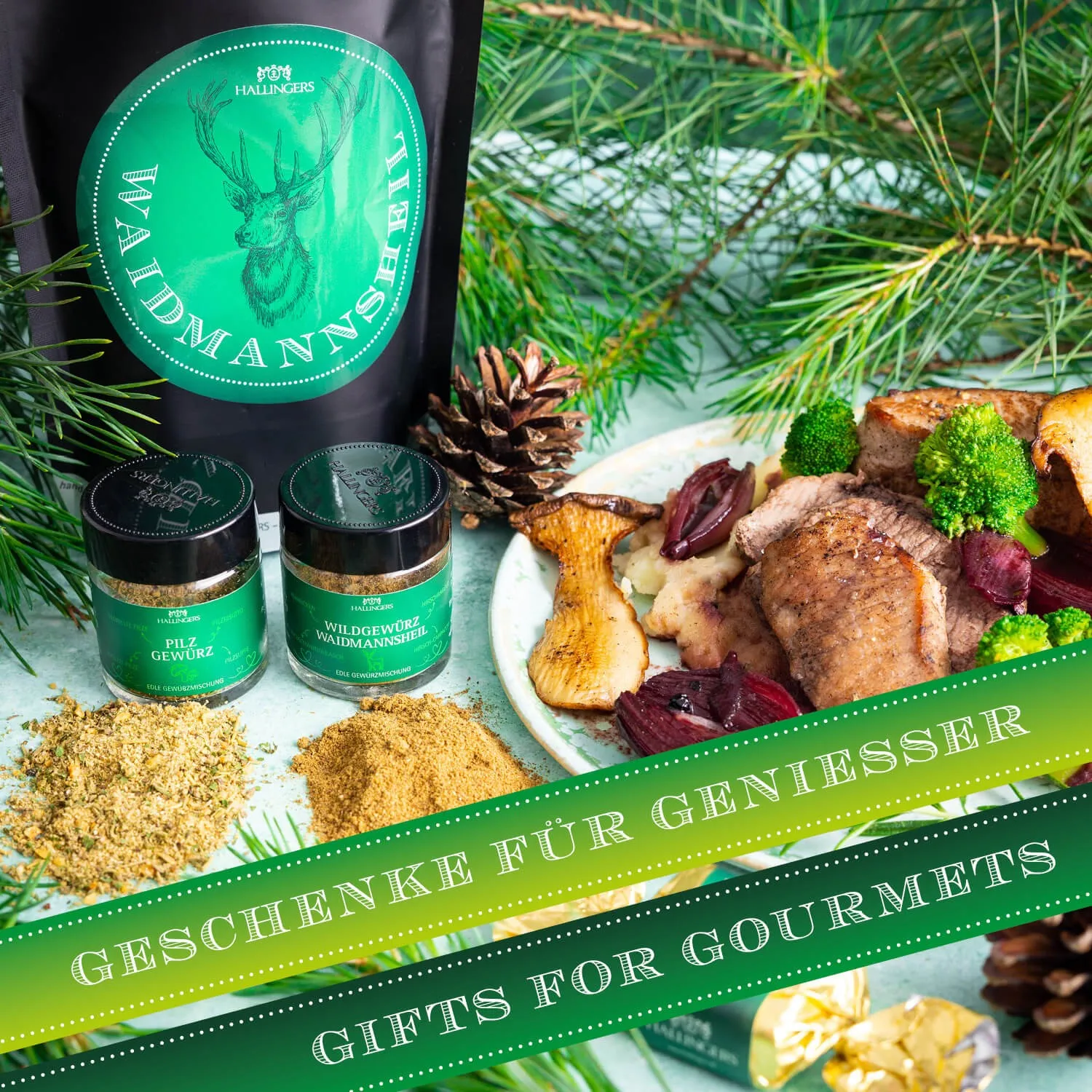 FÜR BESONDERE MENSCHEN & ANLÄSSE - Die besondere Geschenkidee für Jäger, Naturfreunde, Outdoorfans, Wildliebhaber & besondere Herzensmenschen. Perfekt für die Jagd, Waidmannsheil, Hochsitz, Saisonstart, schöne Jagdtage & besondere Genussmomente