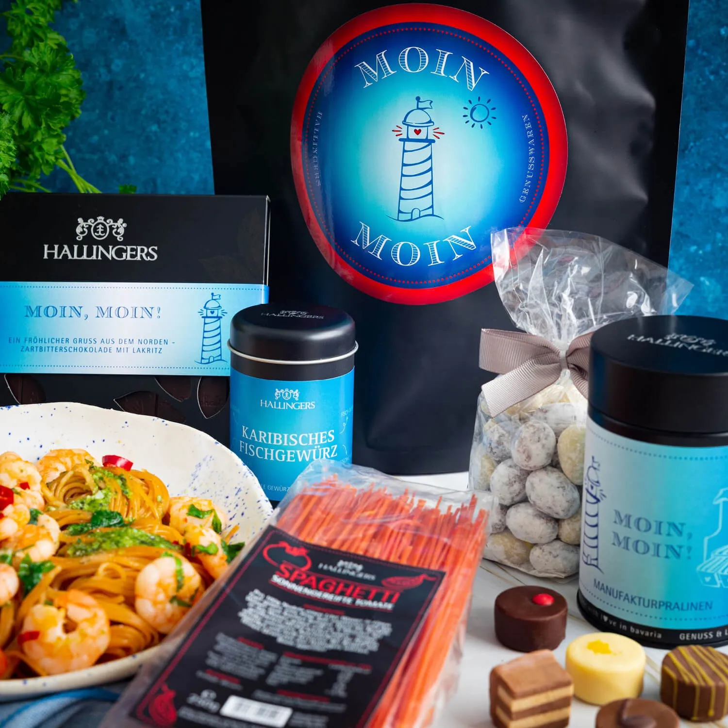 FEINKOST SET ALS XXL-WUNDERTÜTE - Exklusive Gourmet-Selektion mit ausgewählten Feinkost-Spezialitäten, stilvoll verpackt in einer hochwertigen XXL-Wundertüte. Die Geschenkidee für Feinschmecker, Genießer & genussvolle Überraschungsmomente
