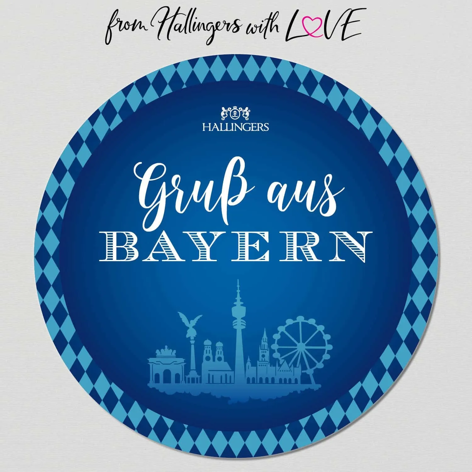 Gruß aus Bayern XXL (großes Mitbringsel Schoklade, 4er Pralinen, Kräuterbutter & Biergelée) - Feinkost-Set, XXL-Wundertüte Gourmet
