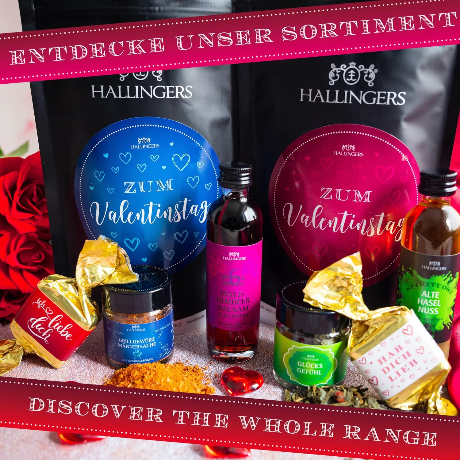 FÜR BESONDERE MENSCHEN & ANLÄSSE - Die besondere Geschenkidee für Frauen, Freundinnen, Mädels, Schwestern & alle besonderen Herzensmenschen. Perfekt zum Valentinstag, für Verliebte, romantische Überraschungen & unvergessliche Momente zu zweit
