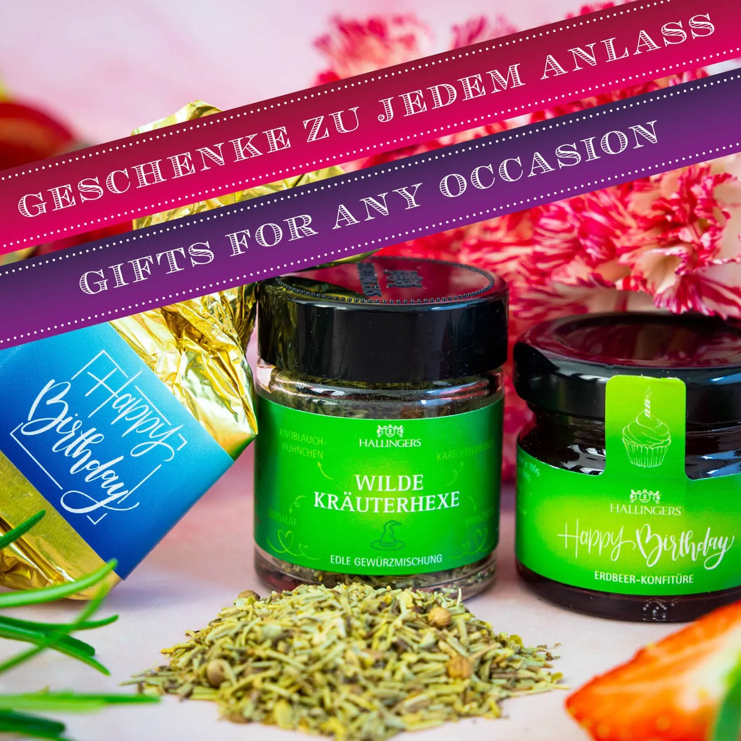 FÜR BESONDERE MENSCHEN & ANLÄSSE - Die besondere Geschenkidee für Frauen, Freundinnen, Mädels, Schwestern & alle besonderen Herzensmenschen. Perfekt zum Geburtstag, Jubiläum, als Überraschungsgeschenk, Mitbringsel & unvergessliche Genussmomente