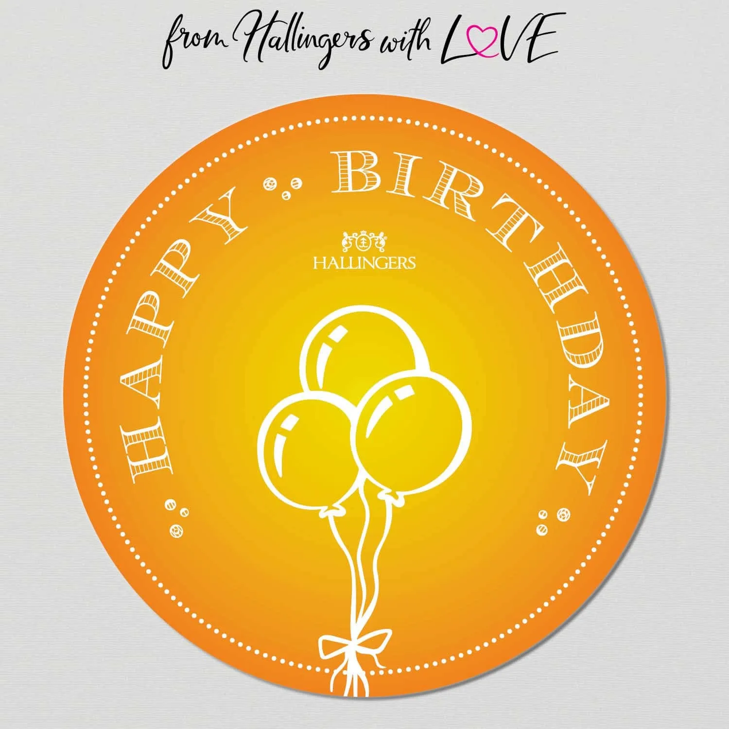 Happy Birthday yellow (kleiner Geburtstagsgruß mit 3 Gewürzen Kräuter Ei & Avocado) - Feinkost-Set, Gourmet-Auswahl Wundertüte
