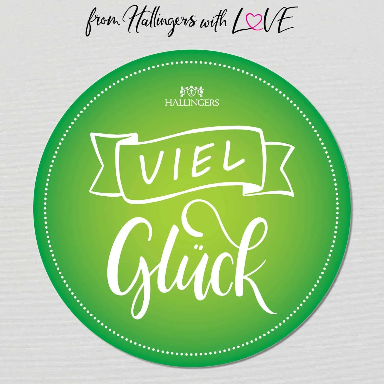 Viel Glück (kleiner Glücksgruß Nougat-Busserl, Früchte-Tee & Erdbeer-Konfitüre) - Feinkost-Set, Gourmet-Auswahl Wundertüte