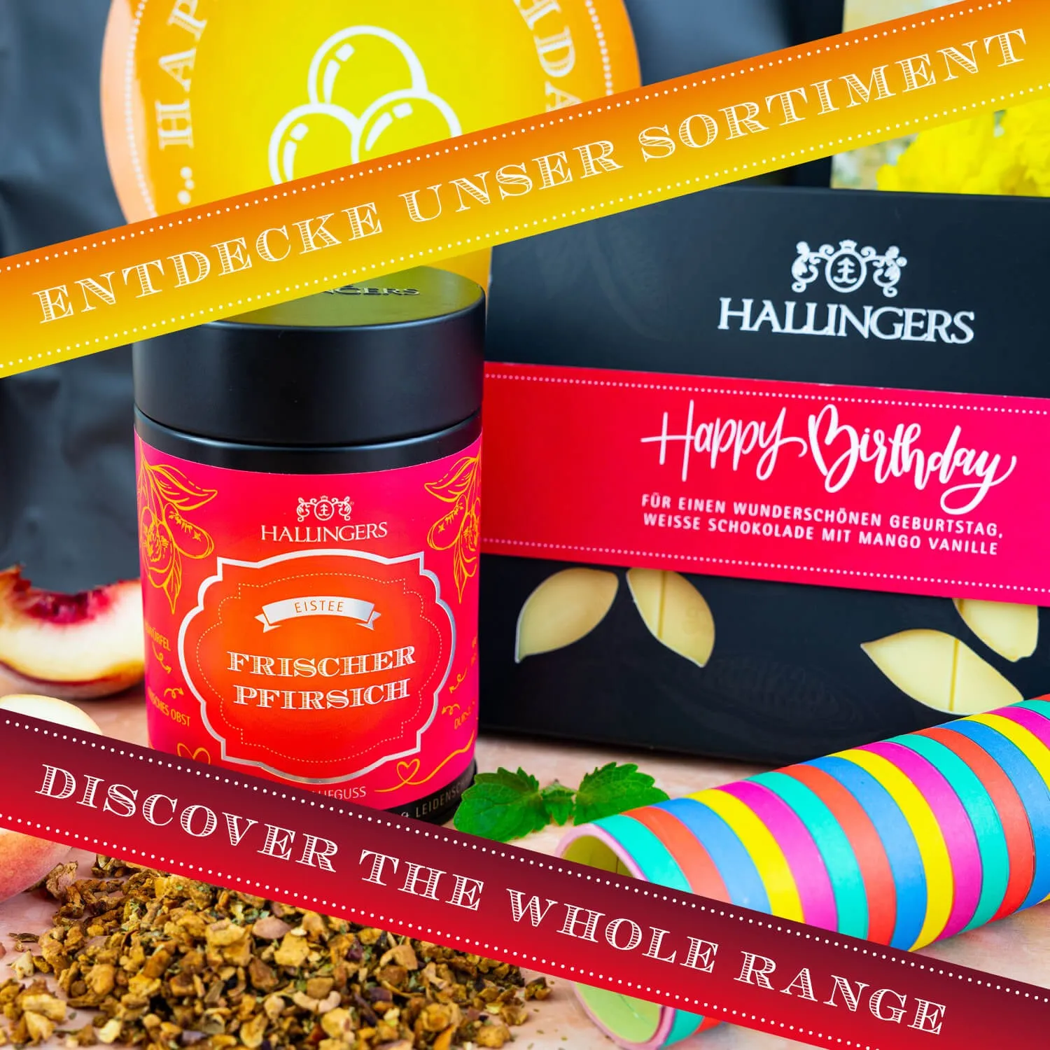 FÜR BESONDERE MENSCHEN & ANLÄSSE - Die besondere Geschenkidee für Frauen, Freundinnen, Mädels, Schwestern & alle besonderen Herzensmenschen. Perfekt zum Geburtstag, Jubiläum, als Überraschungsgeschenk, Mitbringsel & unvergessliche Genussmomente