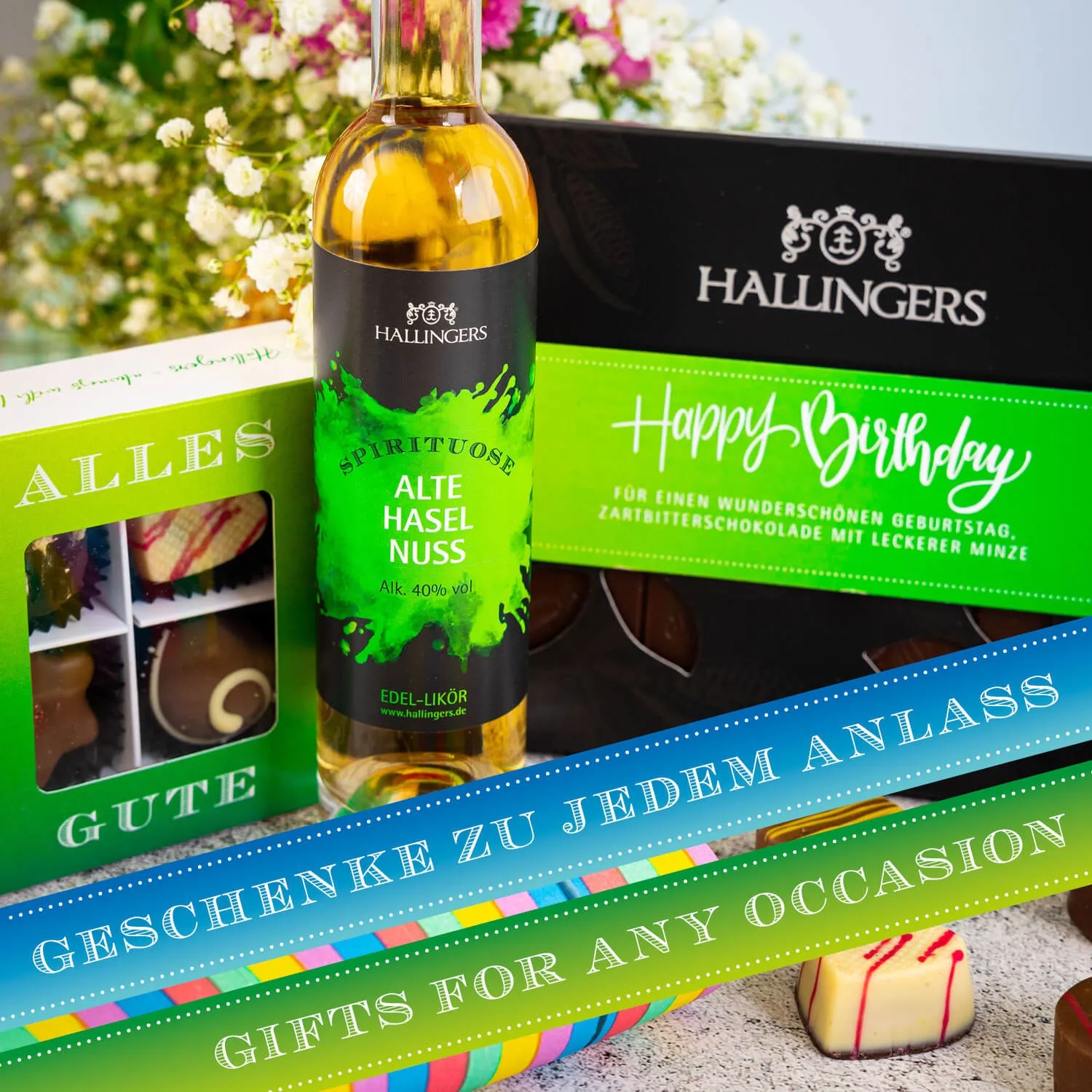 FÜR BESONDERE MENSCHEN & ANLÄSSE - Die besondere Geschenkidee für Männer, den Freund, Freunde, Kollegen, Brüder & besondere Lieblingsmenschen. Perfekt zum Geburtstag, Jubiläum, als Überraschungsgeschenk, Mitbringsel & unvergessliche Genussmomente
