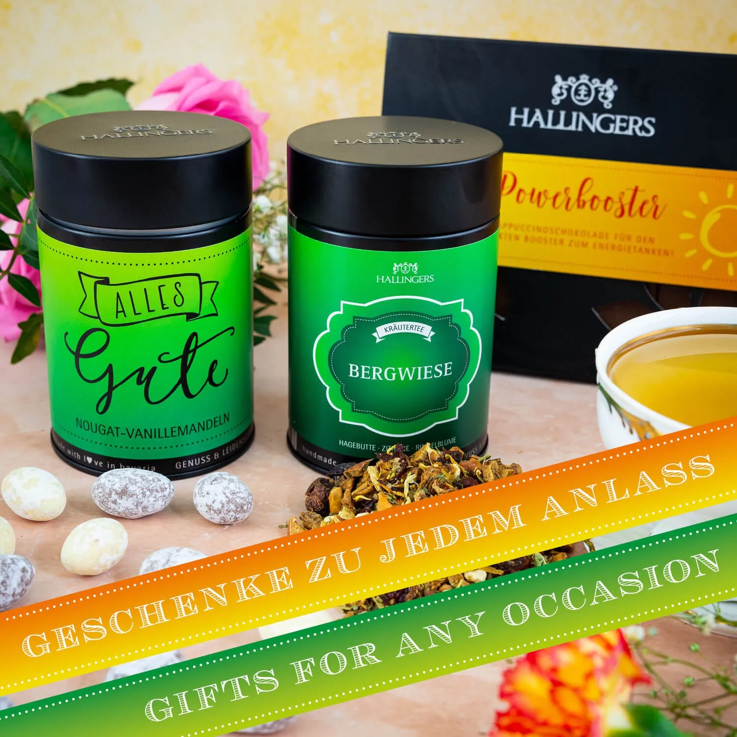 FÜR BESONDERE MENSCHEN & ANLÄSSE - Die besondere Geschenkidee für Frauen, Männer, Freunde, Familie, Kollegen & besondere Lieblingsmenschen. Perfekt als Geschenkidee, Überraschung, Mitbringsel, kleine Aufmerksamkeit & für besondere Genussmomente