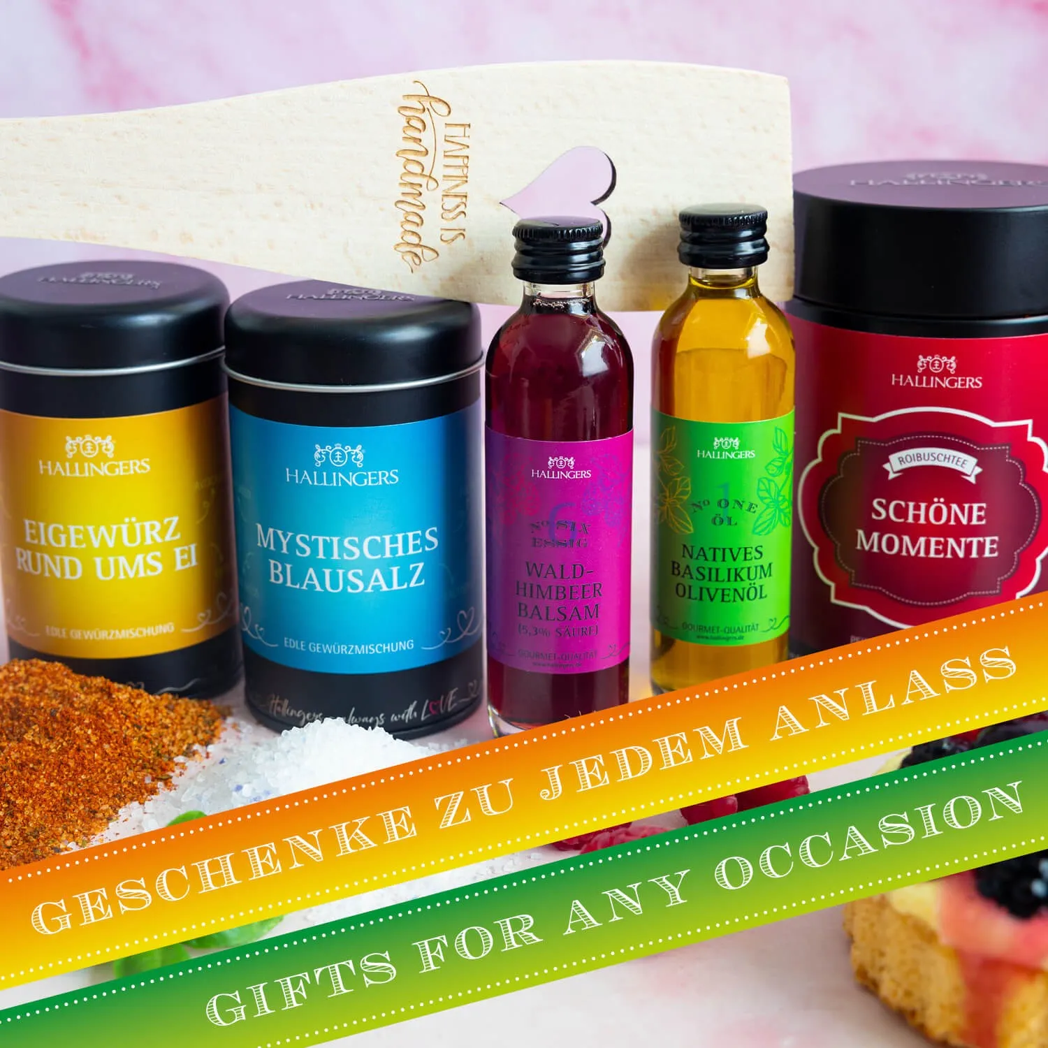 FÜR BESONDERE MENSCHEN & ANLÄSSE - Die besondere Geschenkidee für Frauen, Männer, Freunde, Familie, Kollegen & besondere Lieblingsmenschen. Perfekt zum Gratulieren, als Glückwunsch, kleine Aufmerksamkeit & für unvergessliche Genussmomente