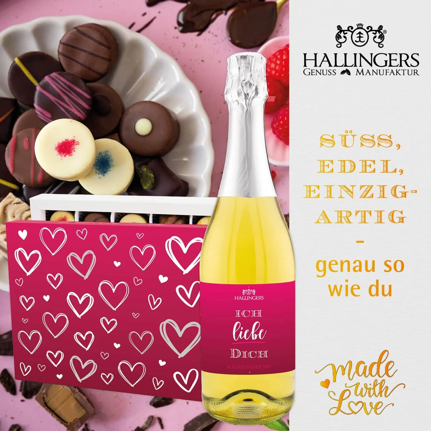 FÜR BESONDERE MENSCHEN & ANLÄSSE - Die besondere Geschenkidee für Frauen, Männer, Freunde, Familie, Kollegen & besondere Lieblingsmenschen. Perfekt zum Valentinstag, für Verliebte, romantische Überraschungen & unvergessliche Momente zu zweit