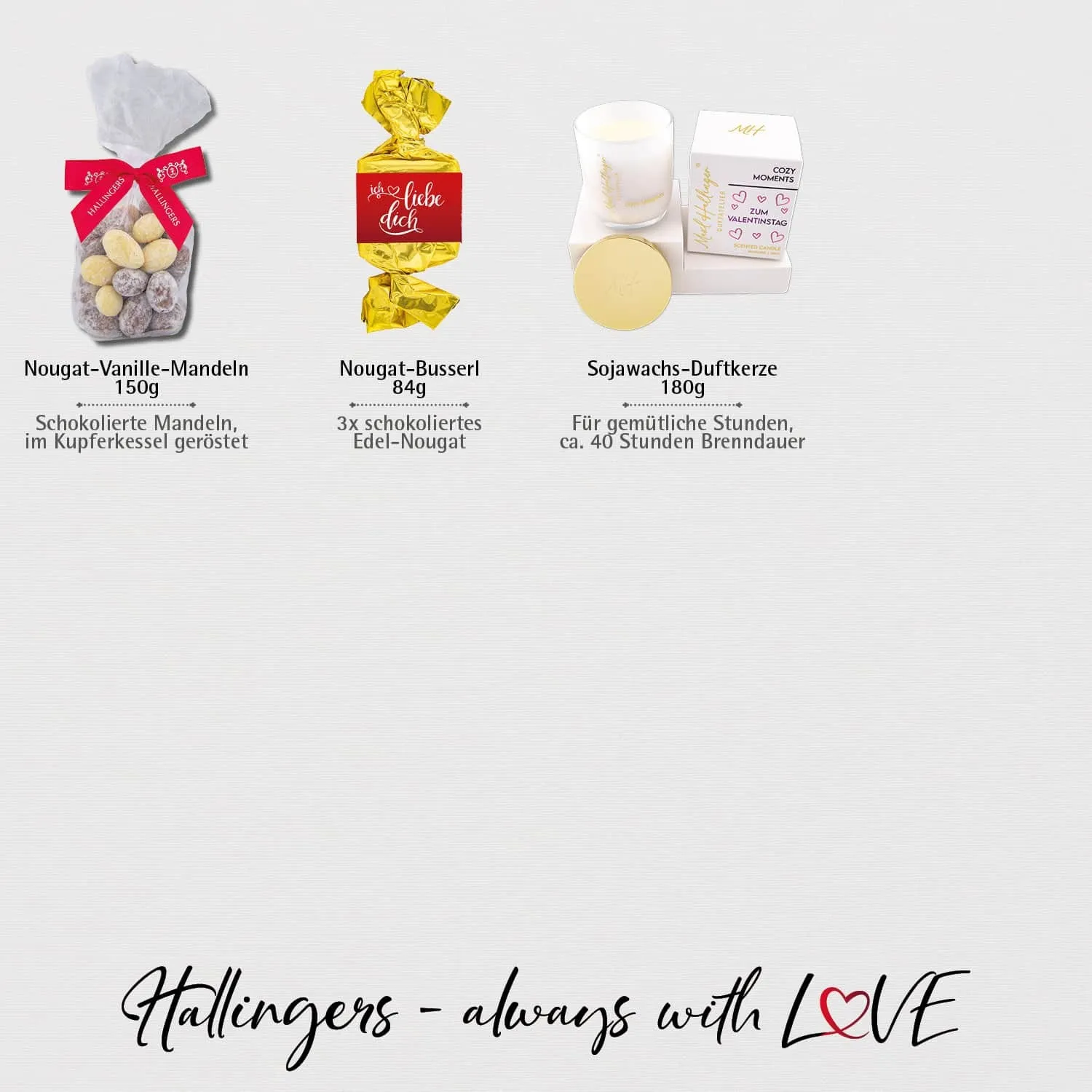 Zum Valentinstag pink (großer Liebesgruß Likör, Pralinen, Nougat, Schoki, Duftkerze & mehr) - Feinkost-Set, XXL-Geschenkkorb Gourmet