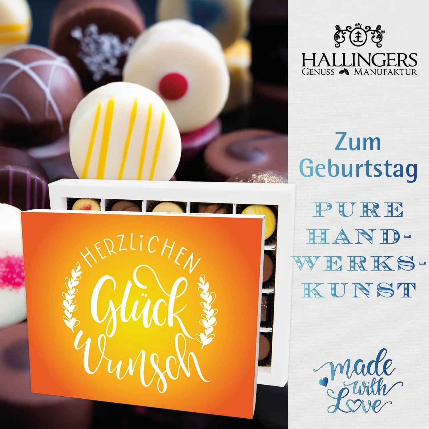FÜR BESONDERE MENSCHEN & ANLÄSSE - Die besondere Geschenkidee für Frauen, Männer, Freunde, Familie, Kollegen & besondere Lieblingsmenschen. Perfekt zum Geburtstag, Jubiläum, als Überraschungsgeschenk, Mitbringsel & unvergessliche Genussmomente