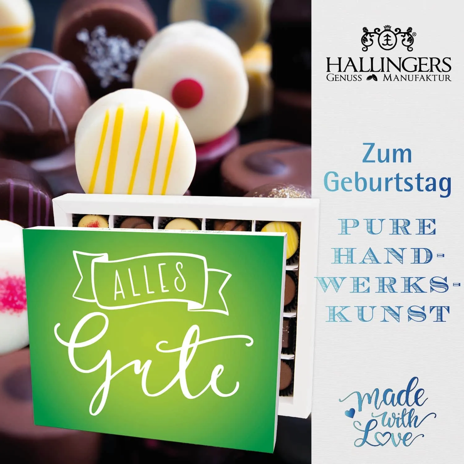 FÜR BESONDERE MENSCHEN & ANLÄSSE - Die besondere Geschenkidee für Frauen, Freundinnen, Mädels, Schwestern & alle besonderen Herzensmenschen. Perfekt zum Geburtstag, Jubiläum, als Überraschungsgeschenk, Mitbringsel & unvergessliche Genussmomente