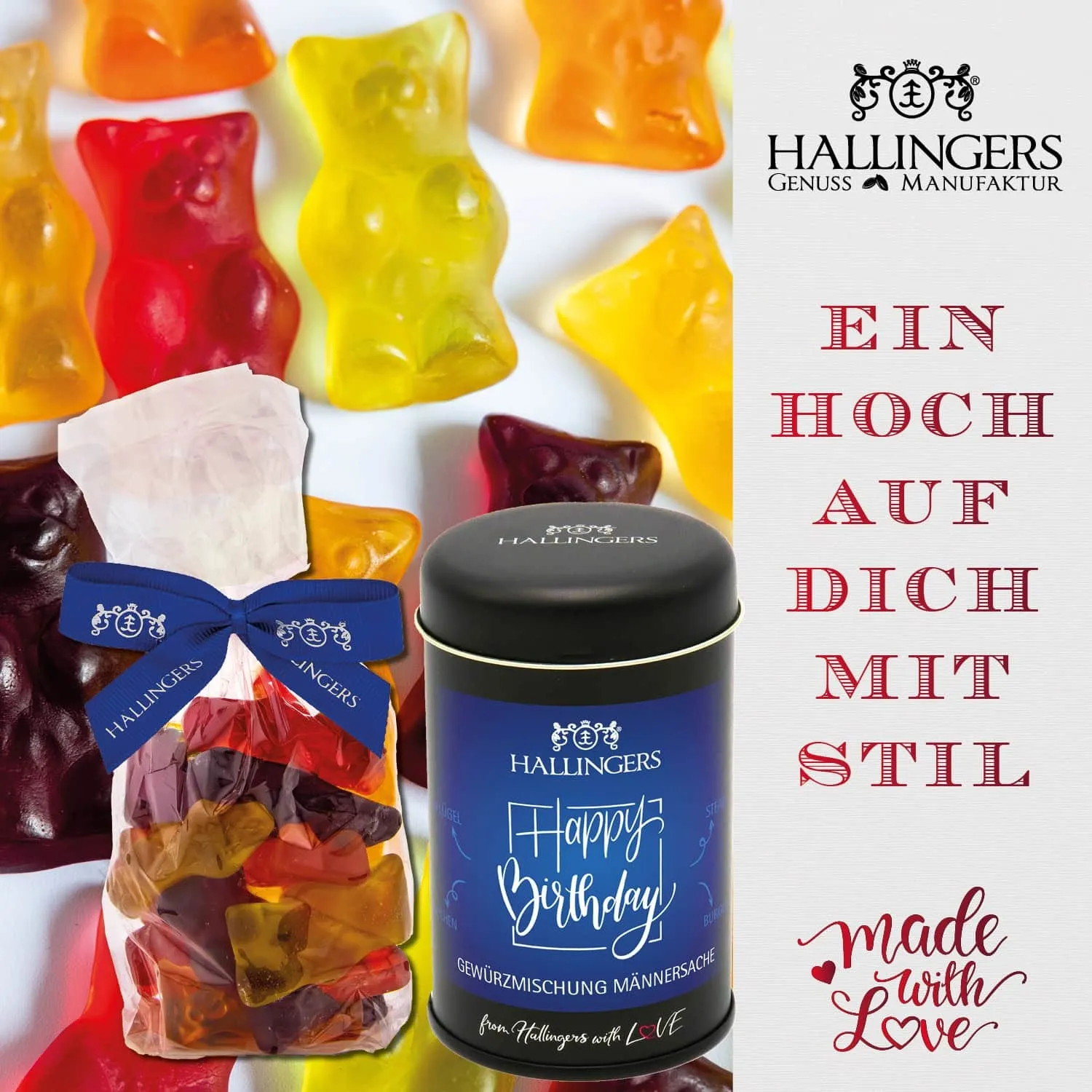 FÜR BESONDERE MENSCHEN & ANLÄSSE - Die besondere Geschenkidee für Männer, den Freund, Freunde, Kollegen, Brüder & besondere Lieblingsmenschen. Perfekt zum Geburtstag, Jubiläum, als Überraschungsgeschenk, Mitbringsel & unvergessliche Genussmomente