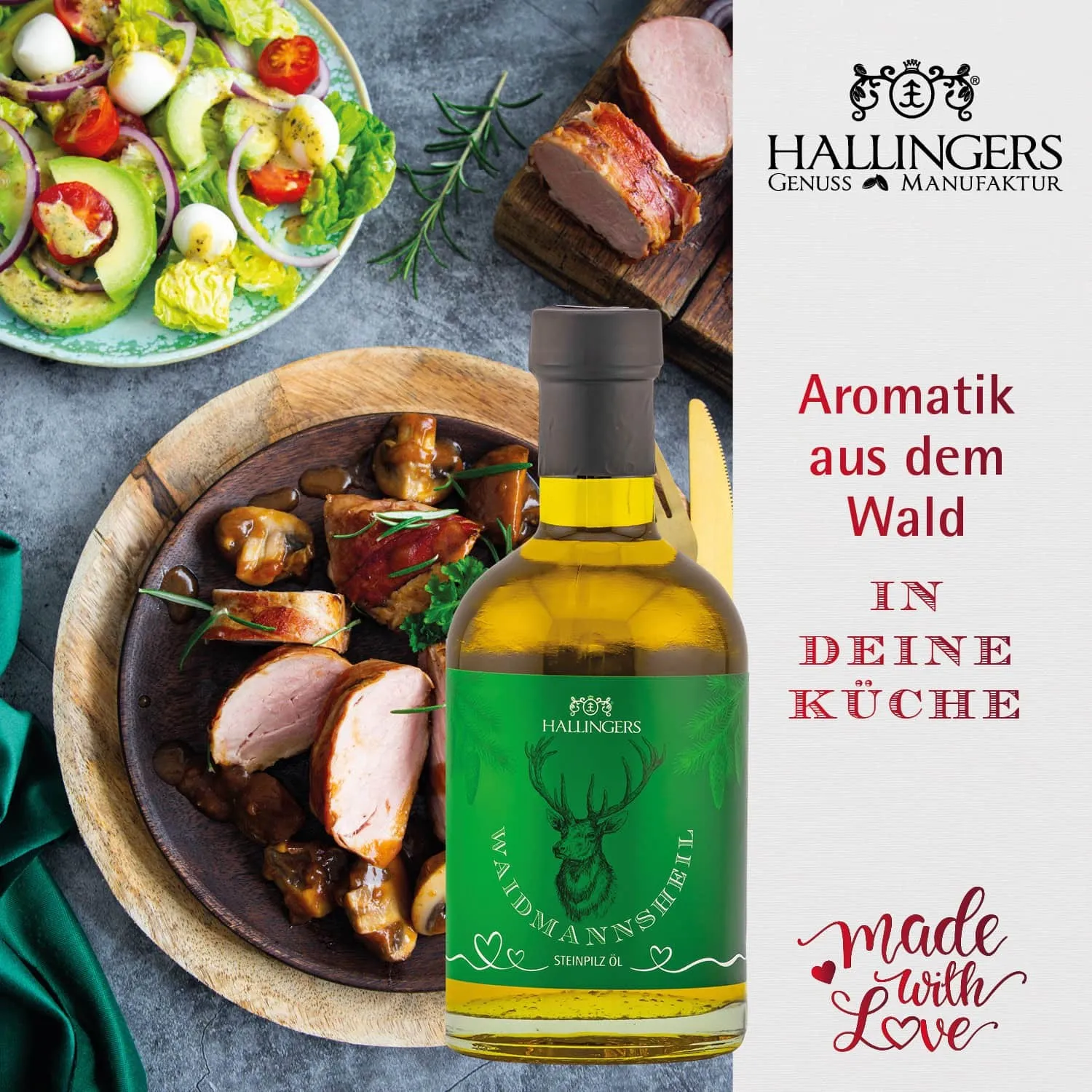 FEINKOST SET ALS XXL-GESCHENKKORB - Exklusive Gourmet-Selektion mit ausgewählten Feinkost-Spezialitäten, stilvoll arrangiert im hochwertigen XXL-Geschenkkorb. Geschenkidee für Feinschmecker, Genießer & genussvolle Überraschungsmomente