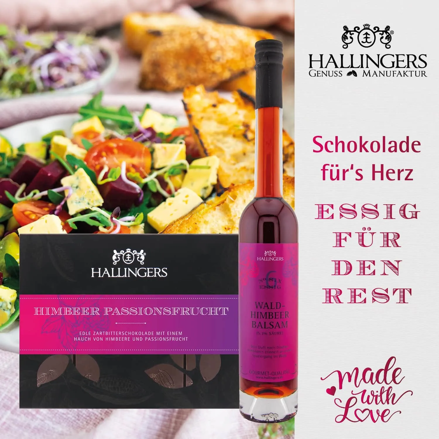 Vegane Selection (große Vegan-Auswahl Eistee, Essig, Busserl, Schoki, Gewürze, Essig & mehr) - Feinkost-Set, XXL-Geschenkkorb Gourmet